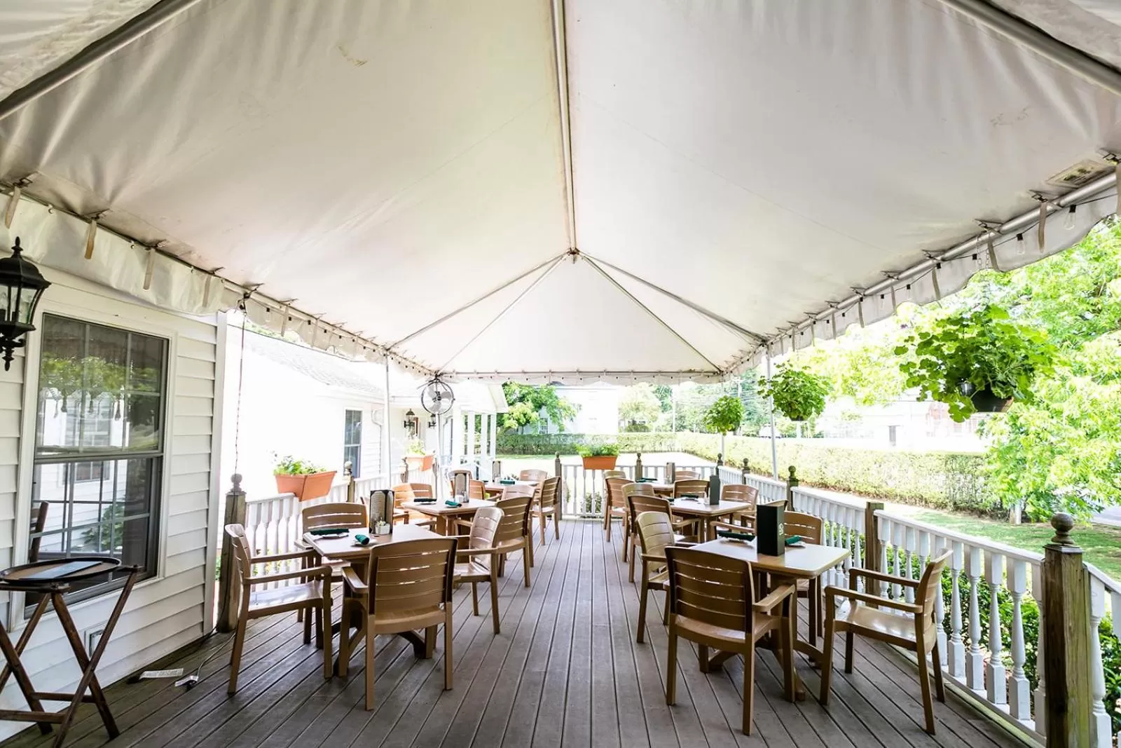 Patio, Restaurant/Places to Eat in The Babcock House