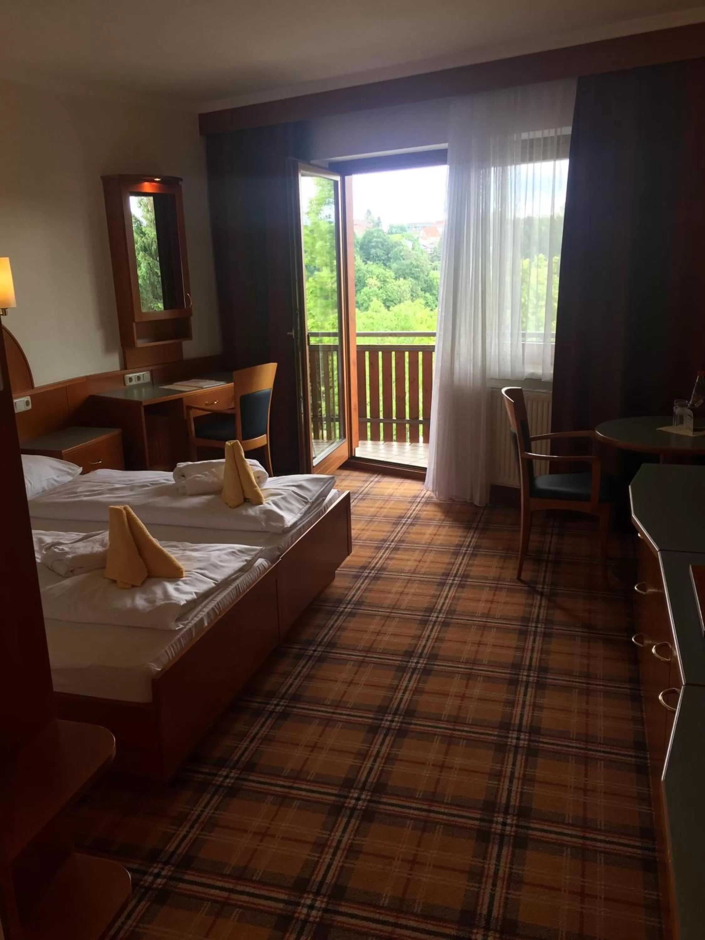 Bed in Hotel Liebmann