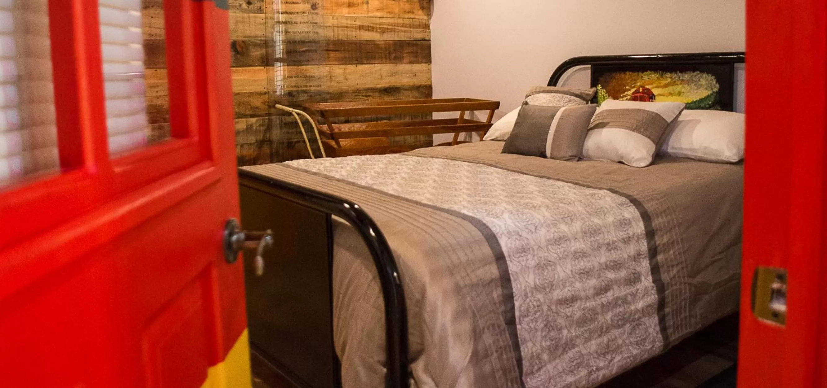 Bed in Hotel La Estacion