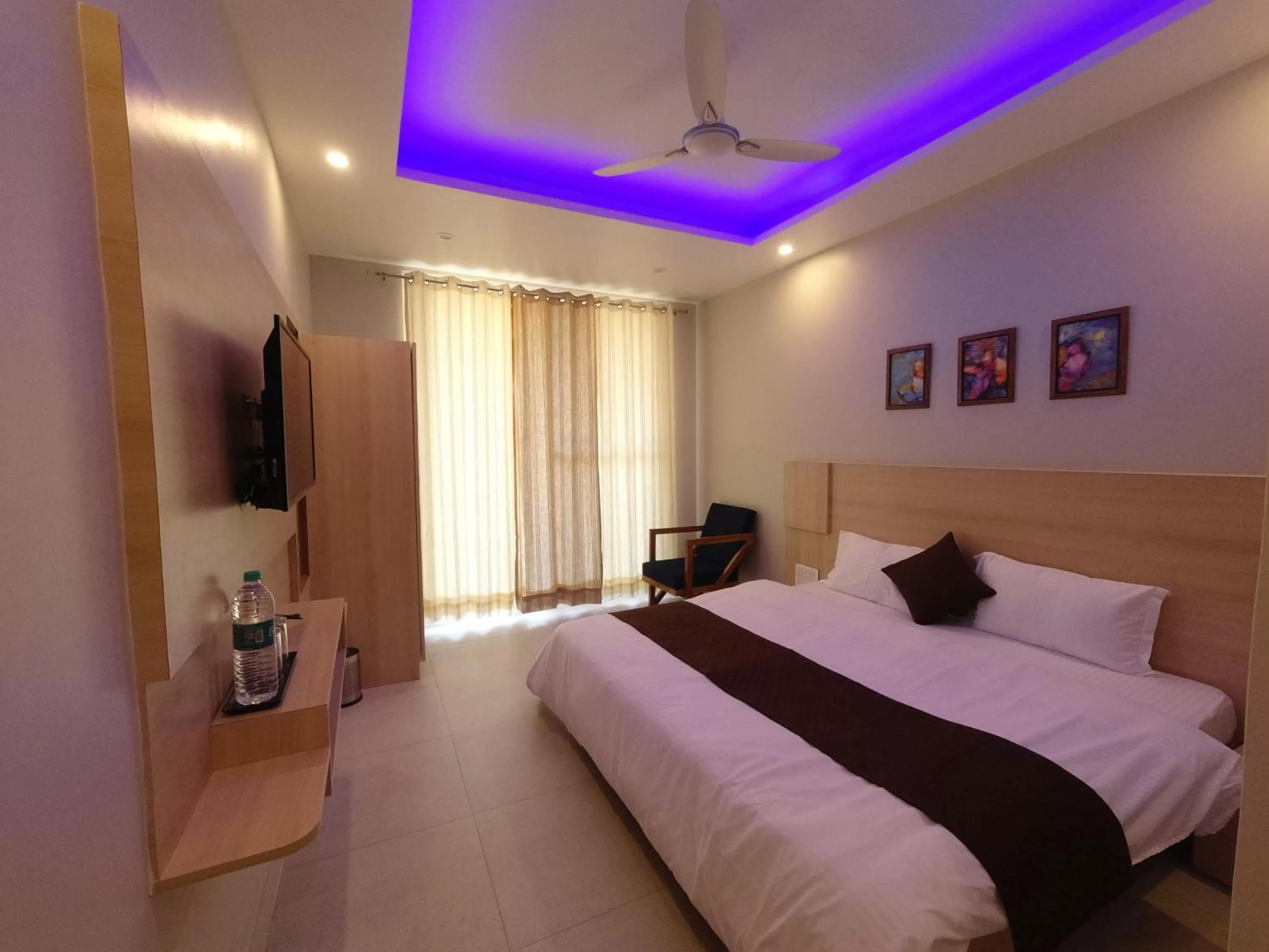 Bed in Punyah Residency Rishikesh