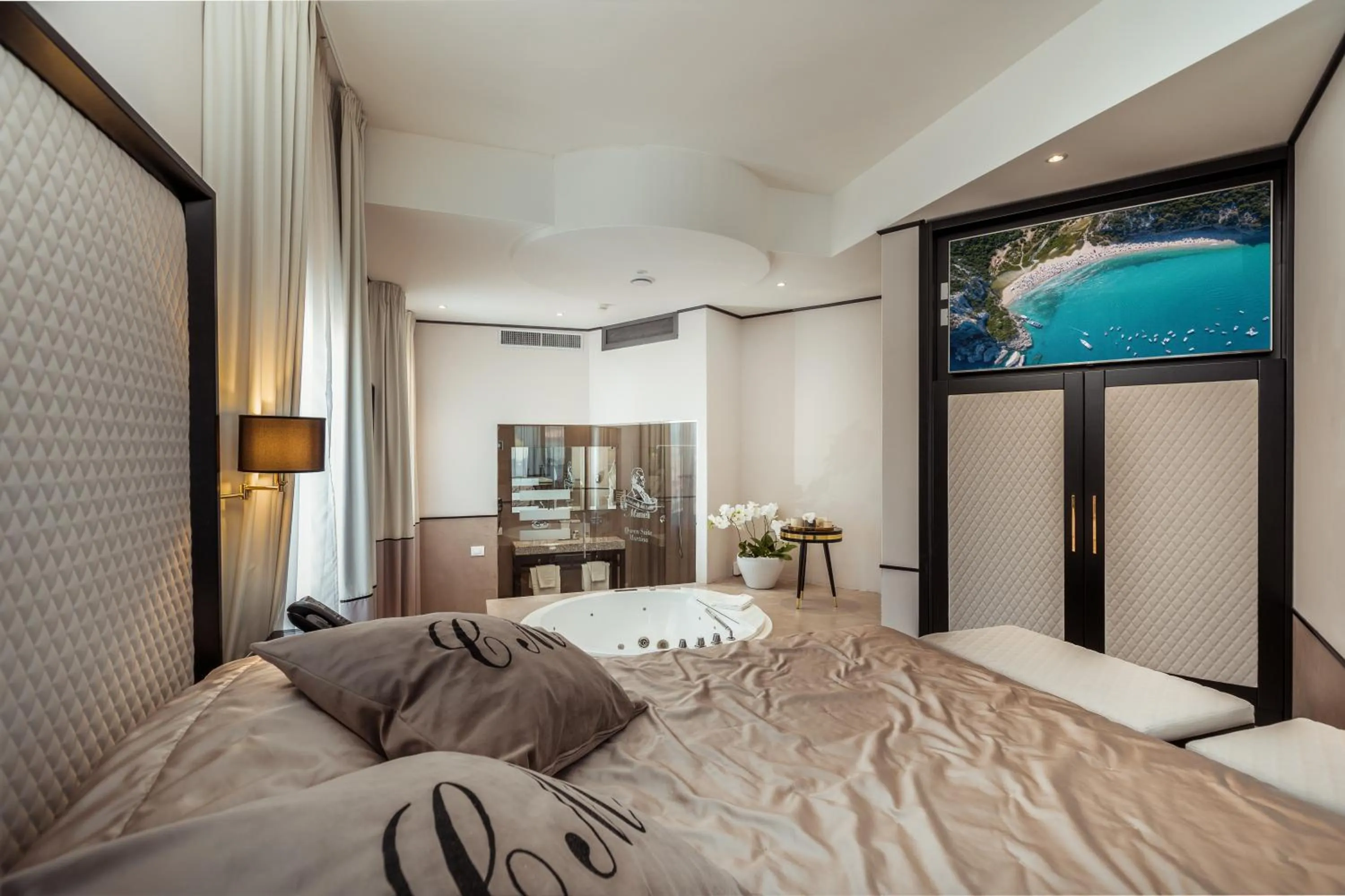 Photo of the whole room, Bed in La Locanda Del Conte Mameli - Boutique Hotel & Suite SPA