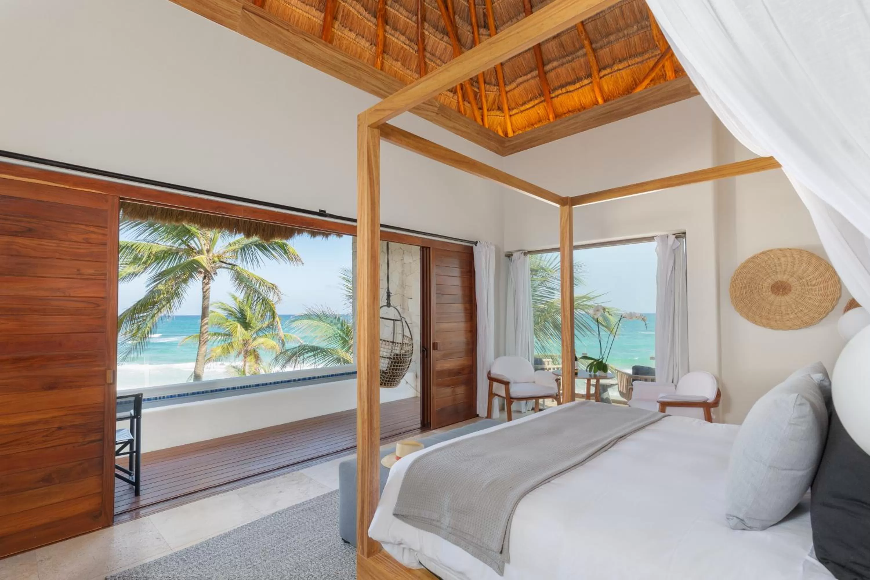 View (from property/room), Bed in Tago Tulum by G Hotels
