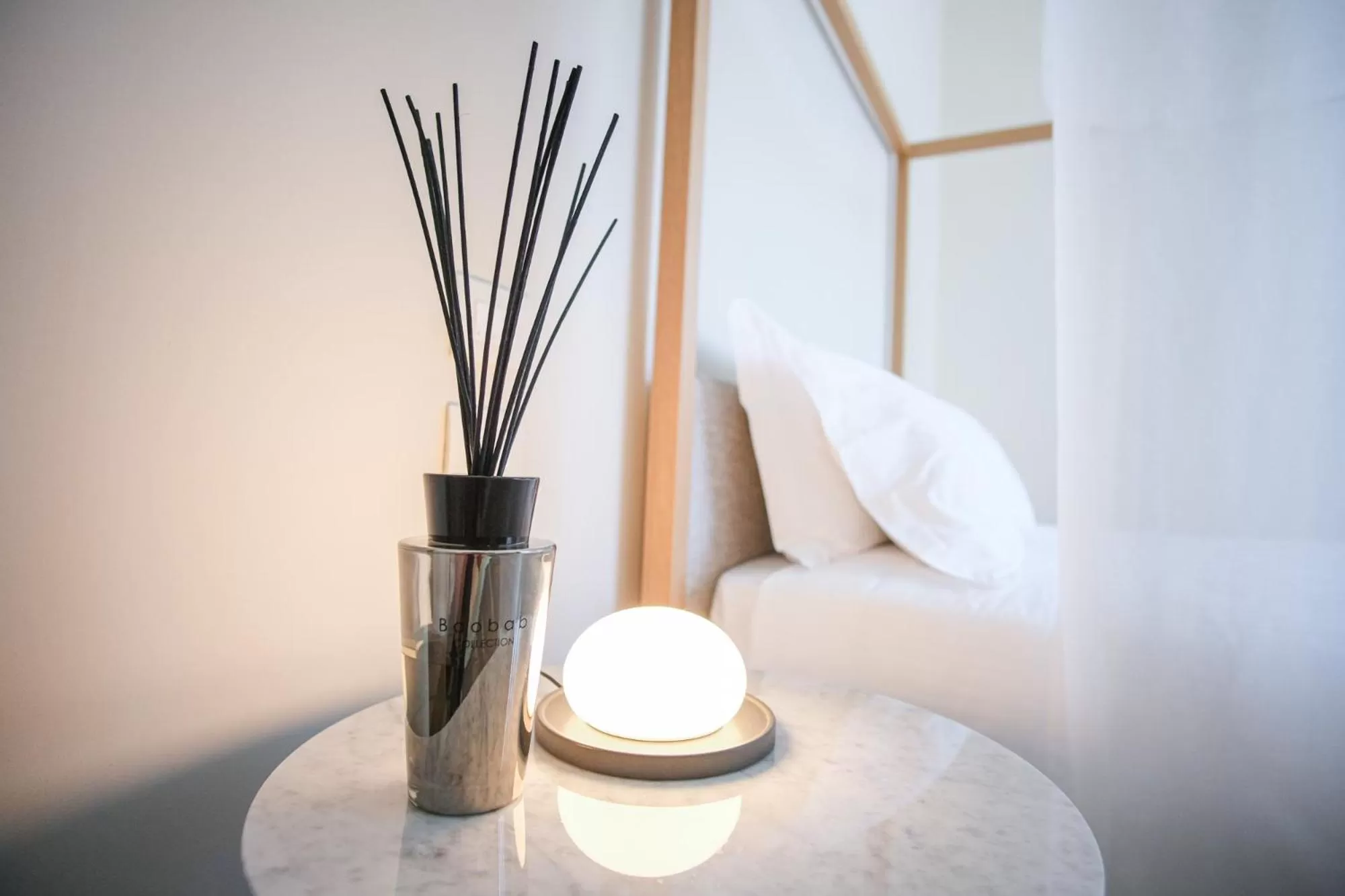 Bed in Dimora de Matera Luxury Suites