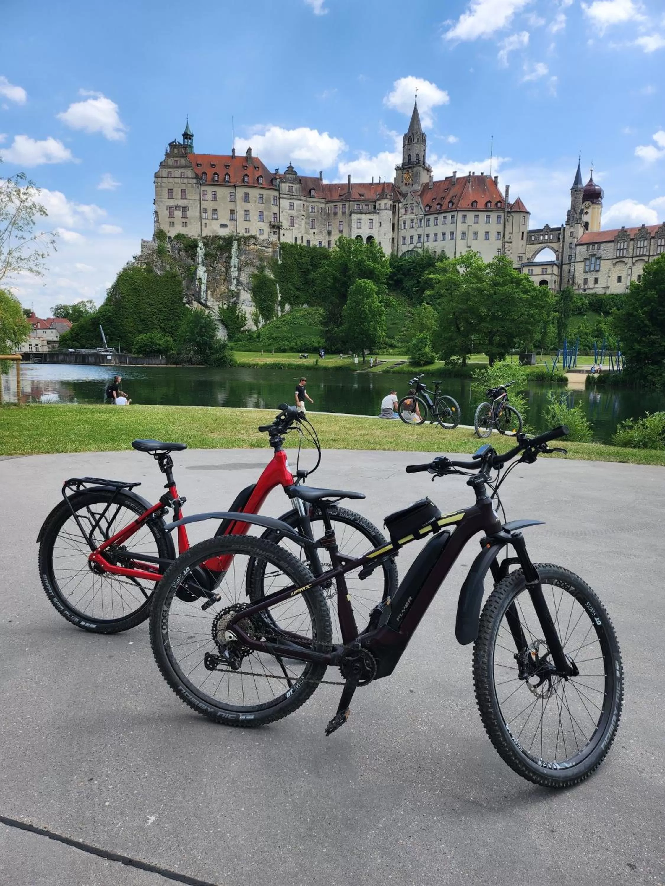 Cycling in Karls Hotel