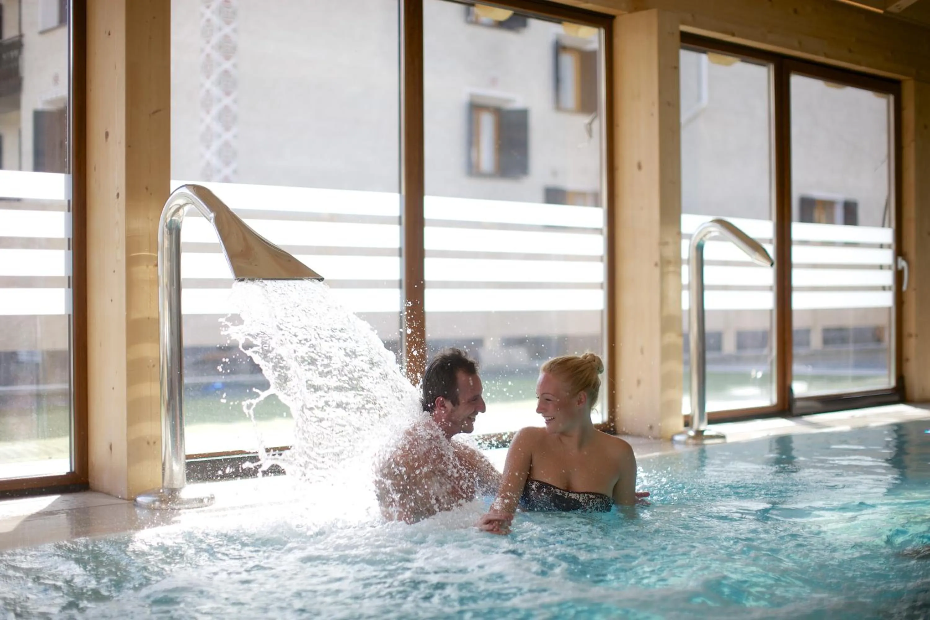 Swimming pool in Bivio Hotel Plaza