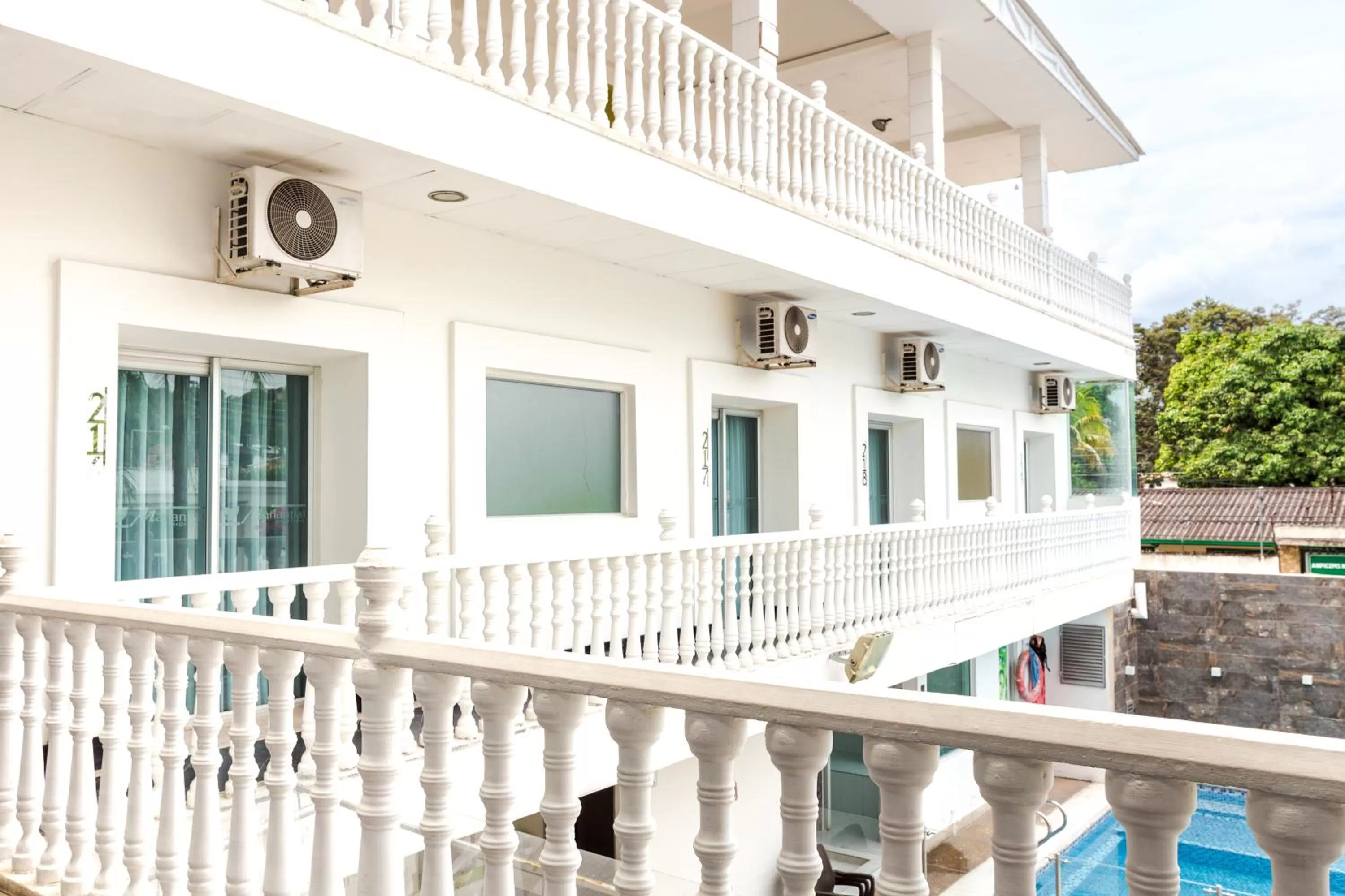 View (from property/room) in Hotel Manantial Melgar