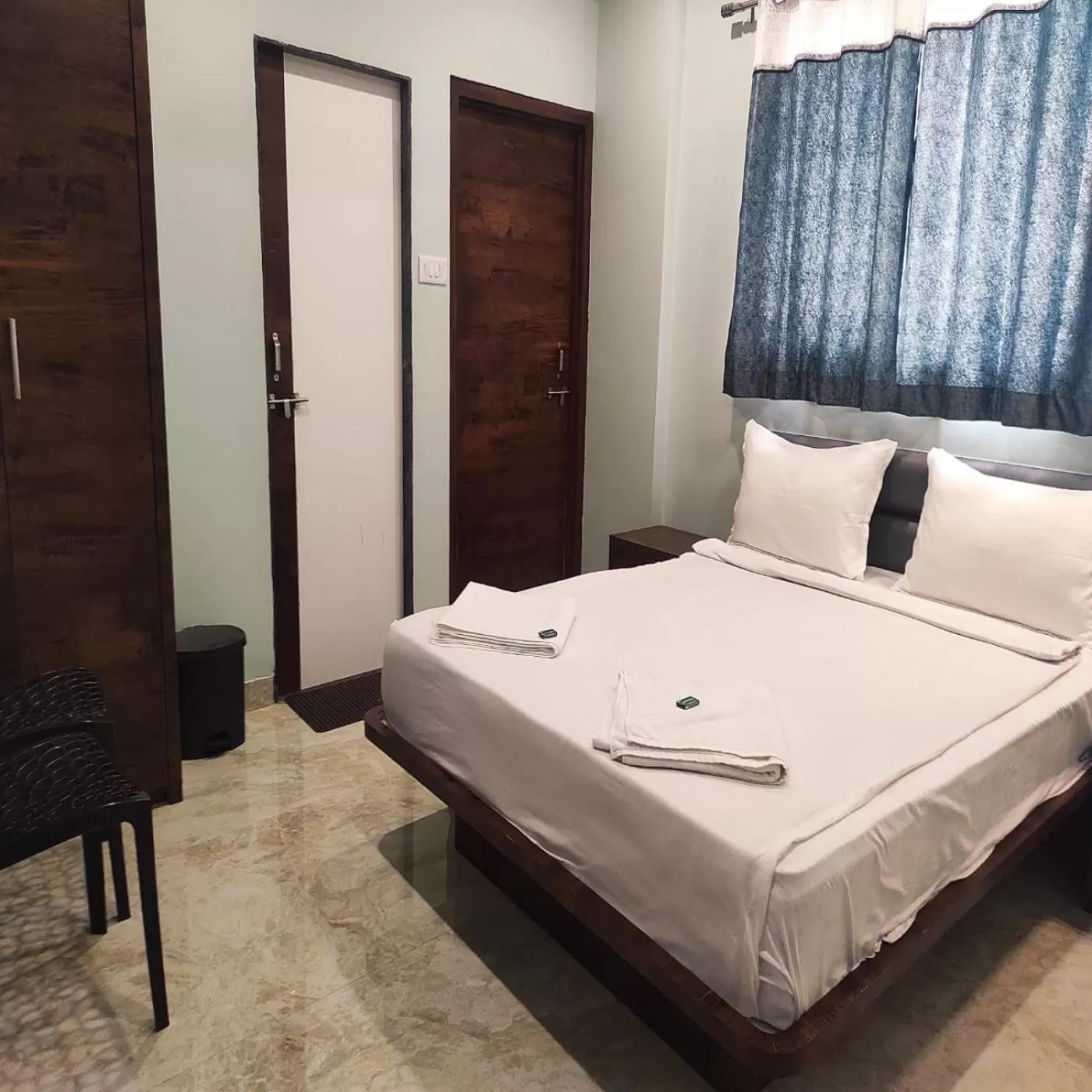 Photo of the whole room, Bed in Shankar Residency, Akkalkot