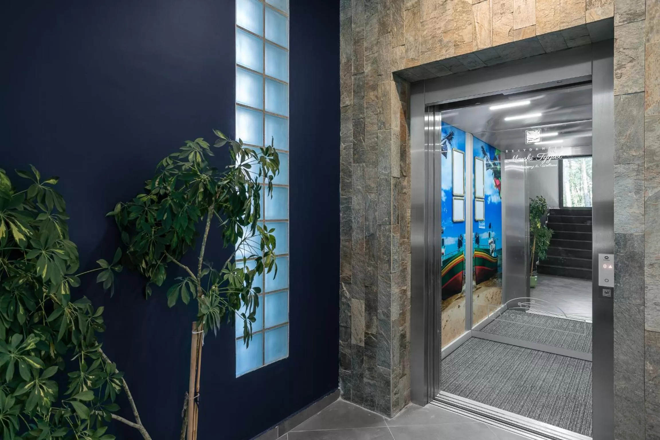 Lobby or reception in Rezydencja Morski Tygiel