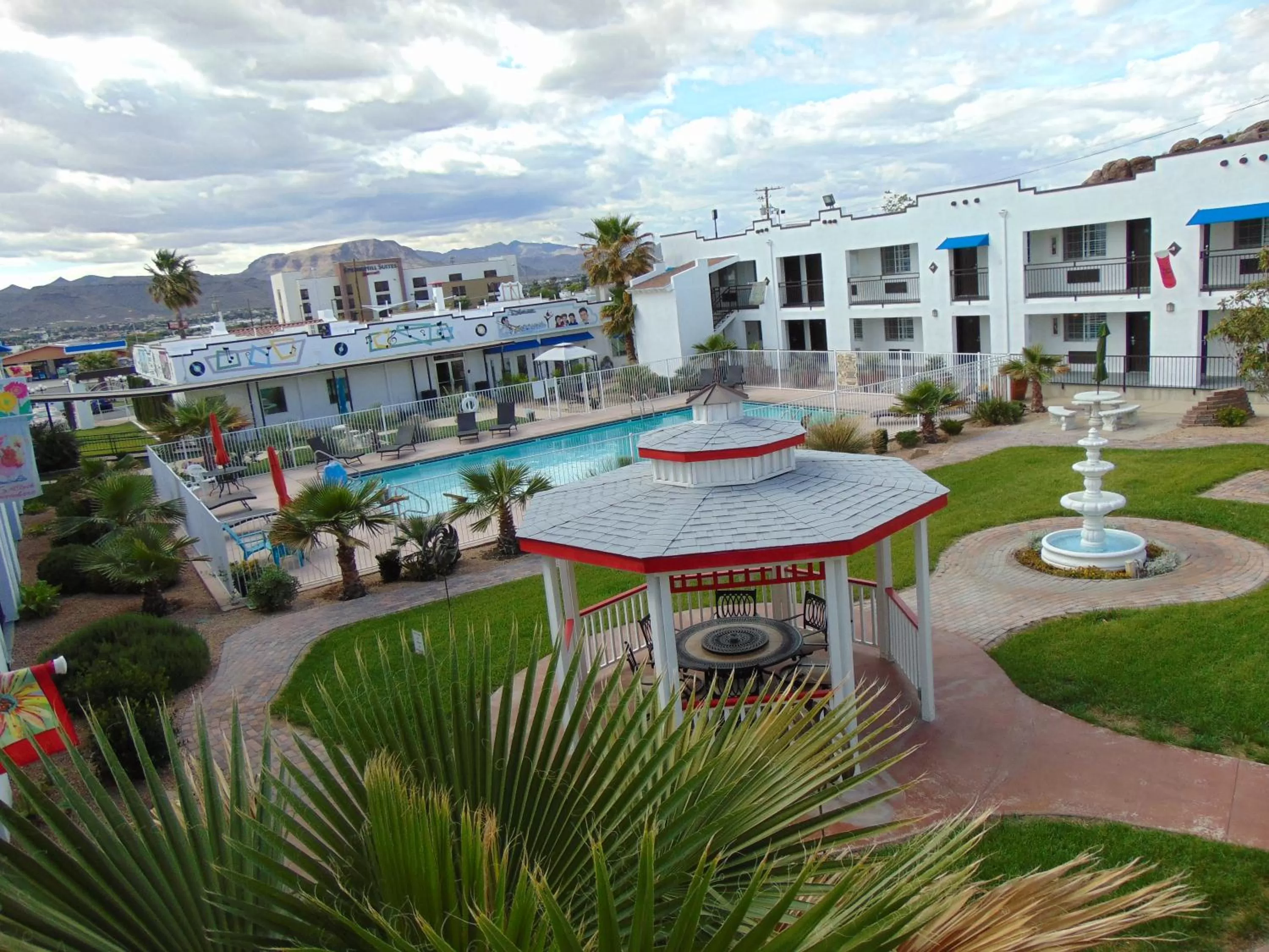 Pool view in Ramada by Wyndham Kingman