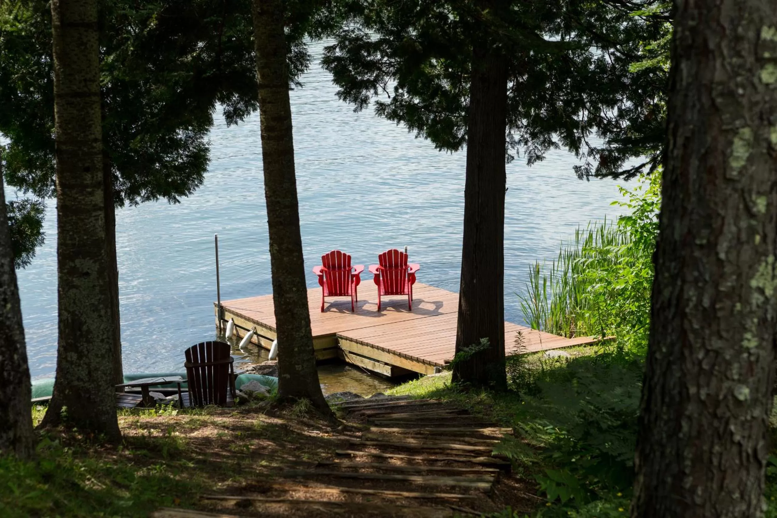 View (from property/room) in Les Dames du Lac