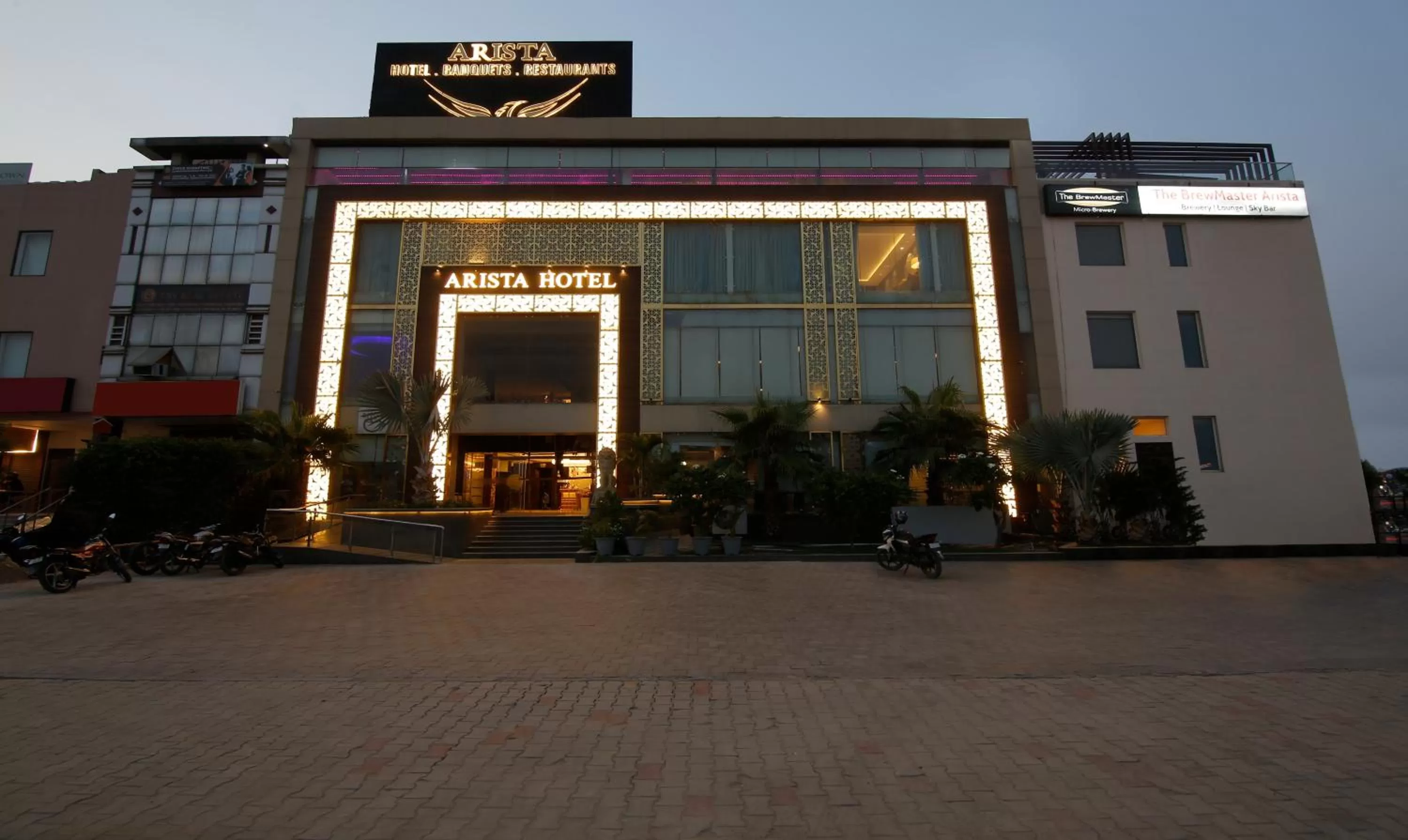 Property building in Treebo Premium Arista