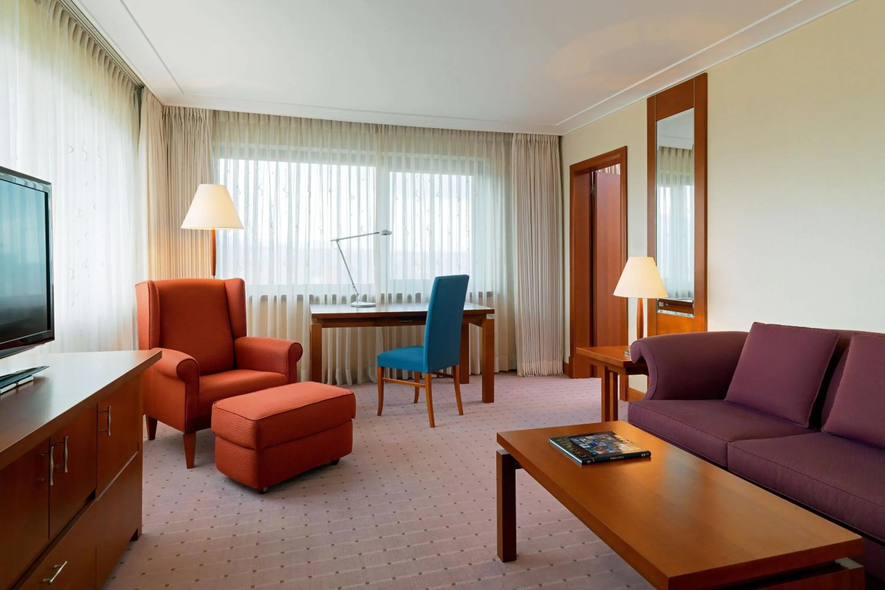 Living room in The Westin Zagreb