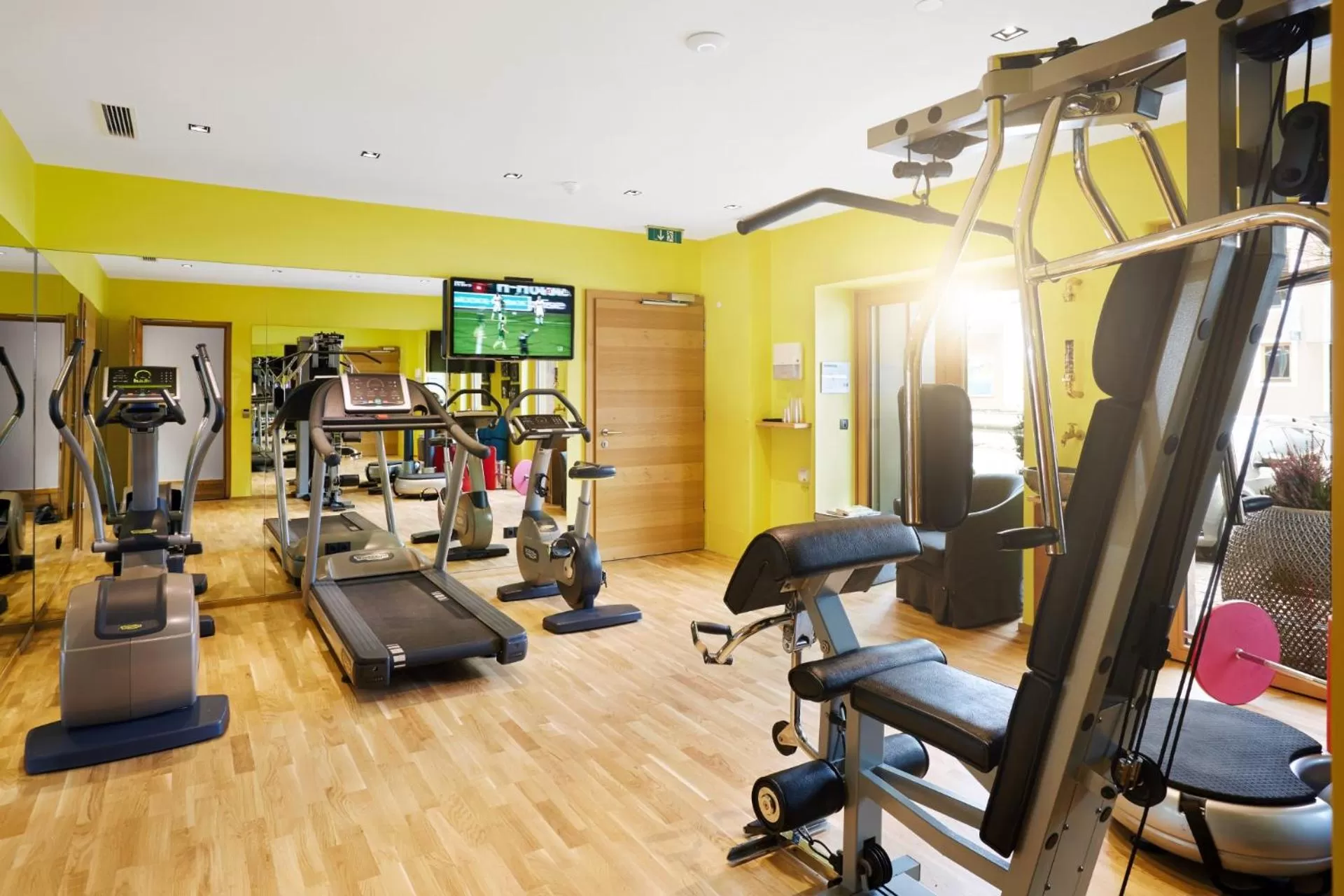 Fitness centre/facilities in Small Luxury Hotel of the World - DasPosthotel
