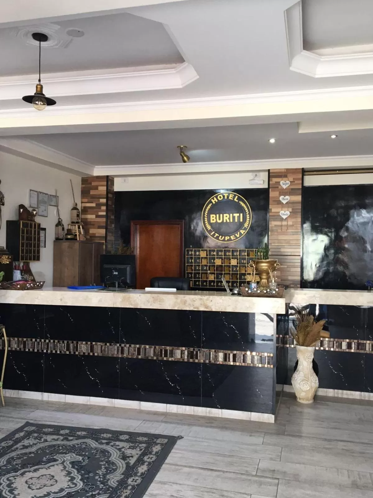 Lobby or reception in Hotel Buriti Itupeva