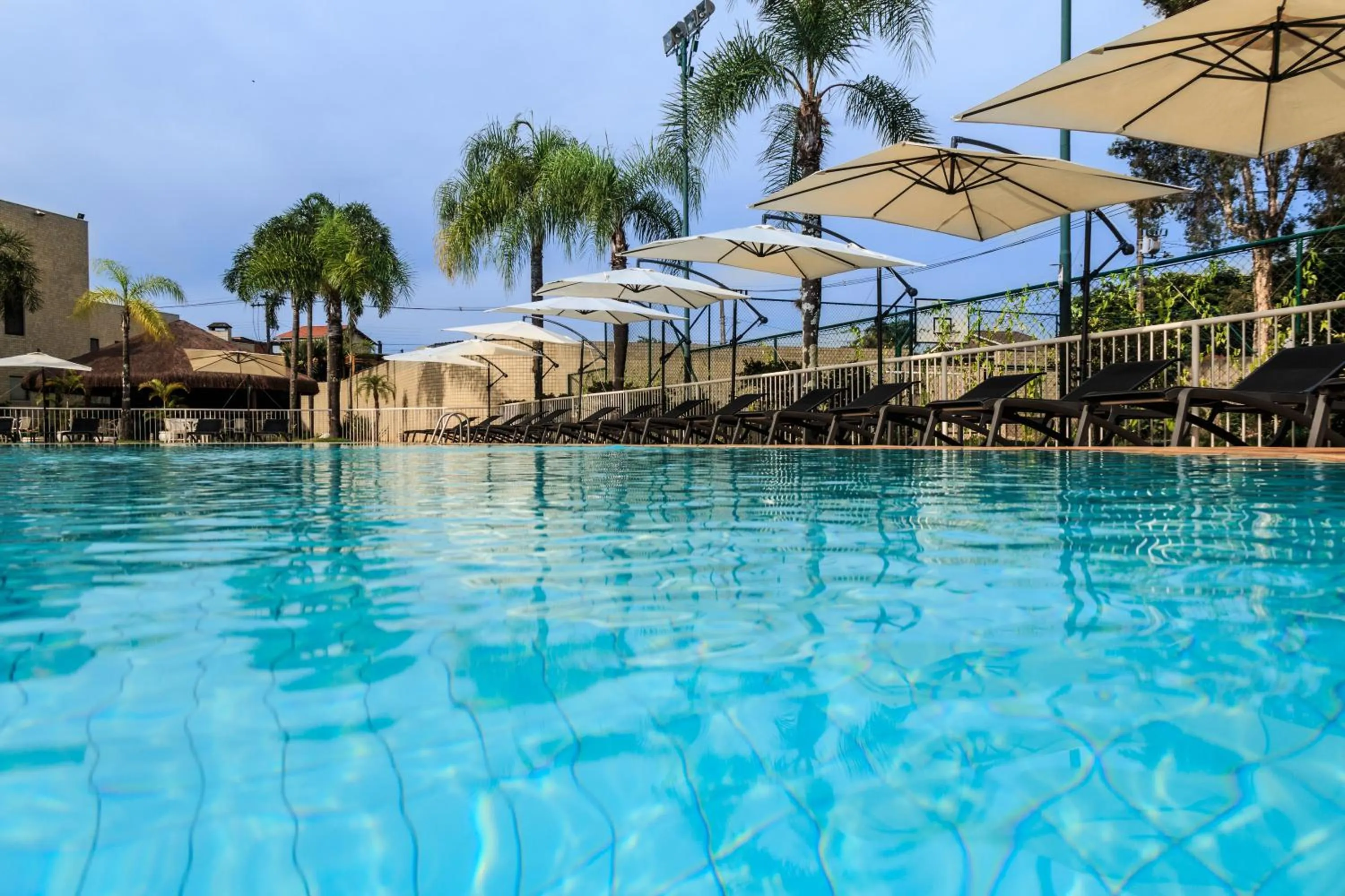 Pool view in Marques Plaza Hotel