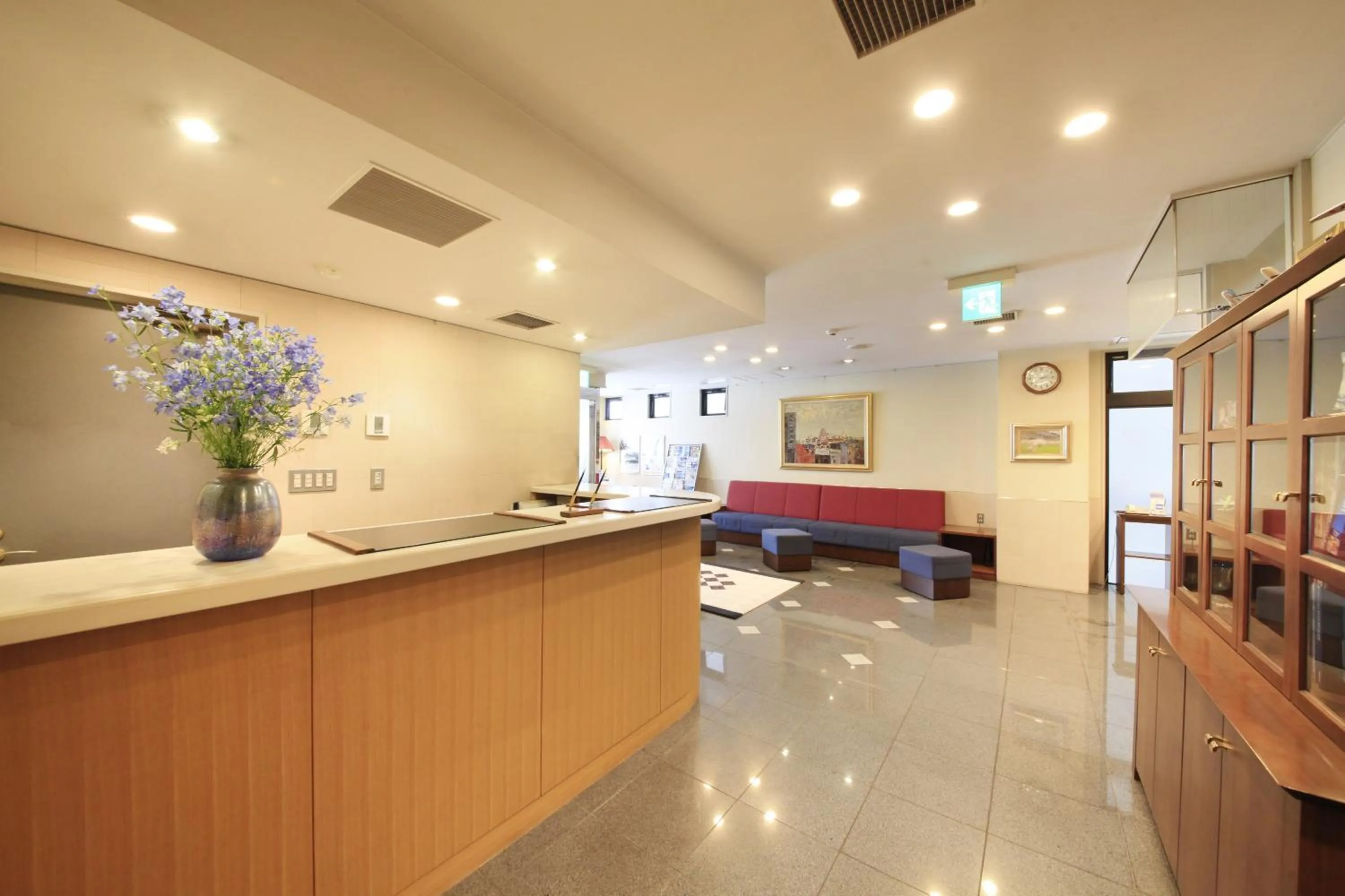 Lobby or reception in Hotel Morschein