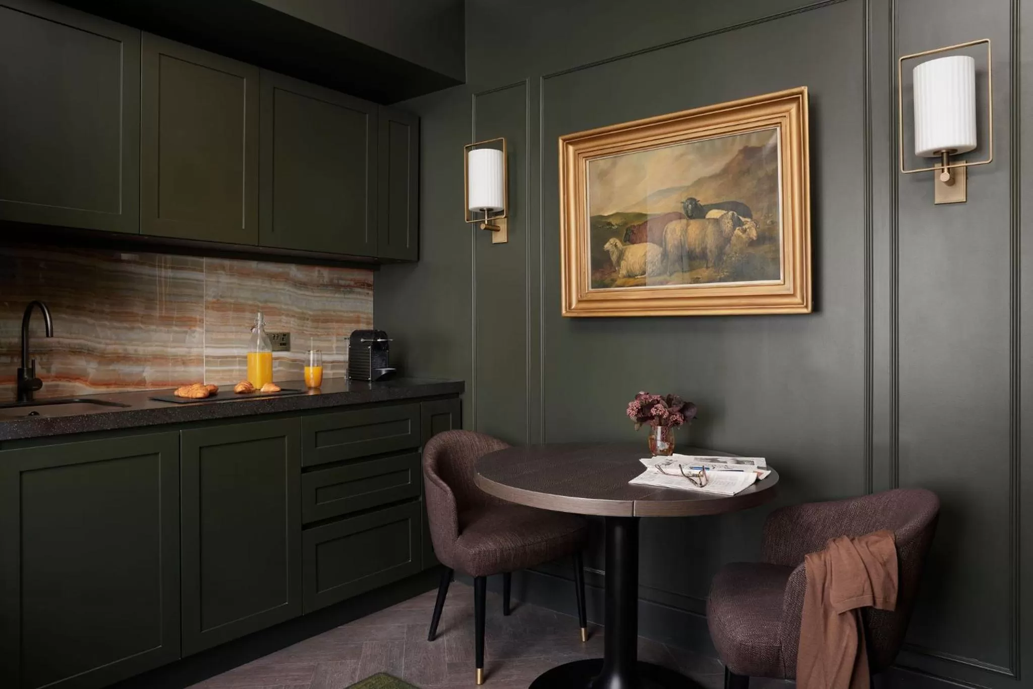 Kitchen or kitchenette in The Other House South Kensington