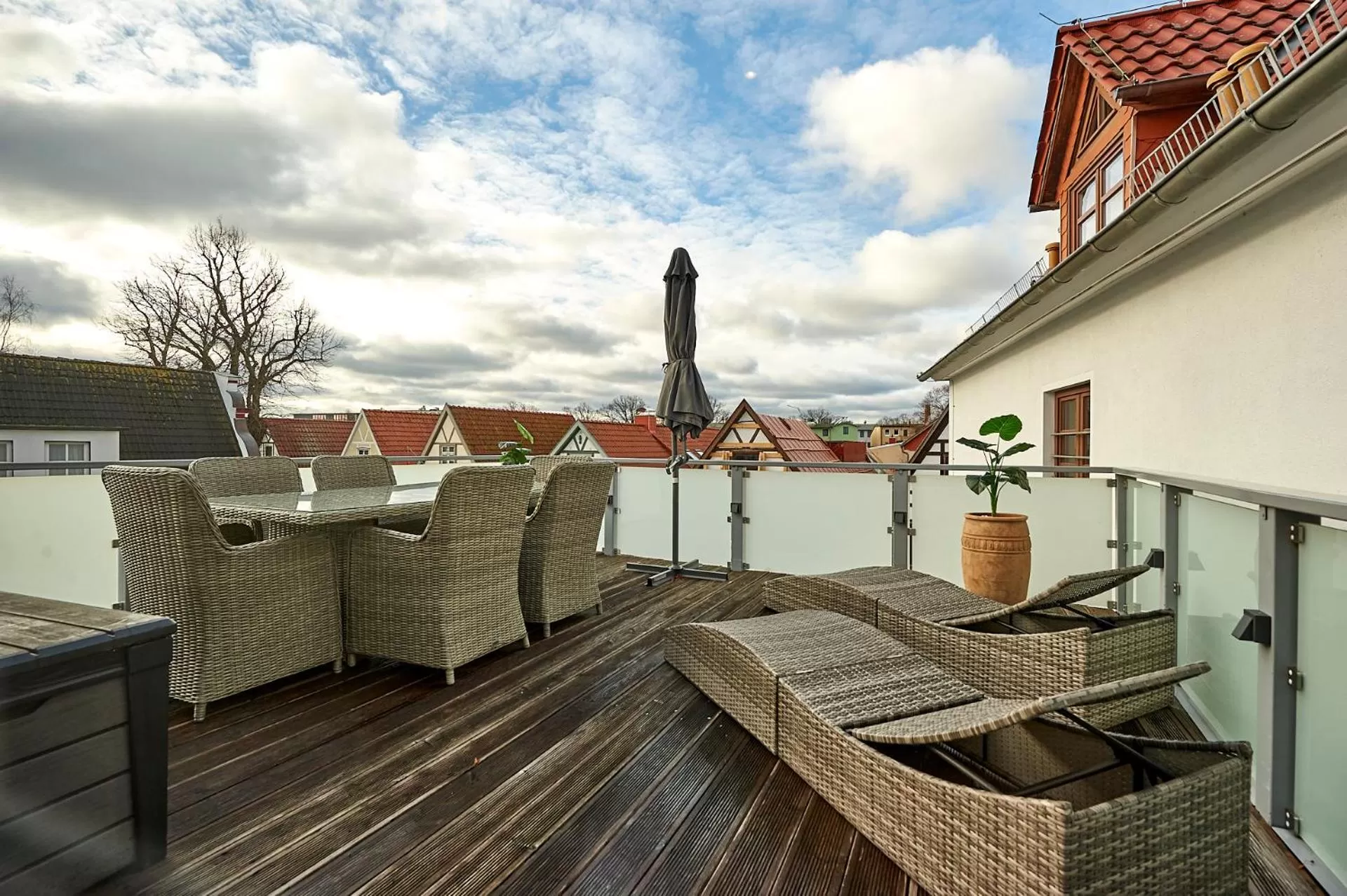 Balcony/Terrace in Hotel Belvedere