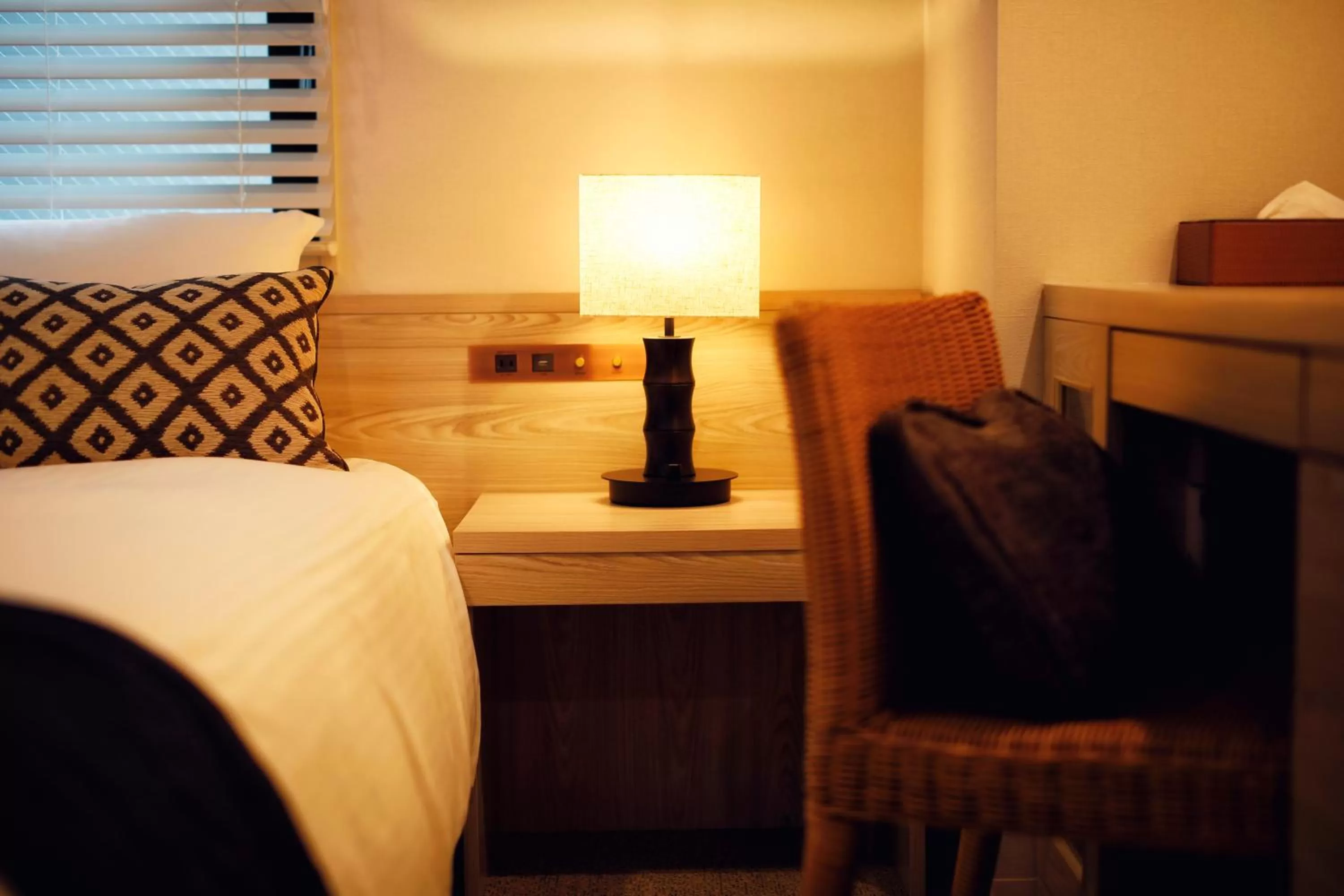 Bed in DEL style Osaka Higashi Temma by Daiwa Roynet Hotel