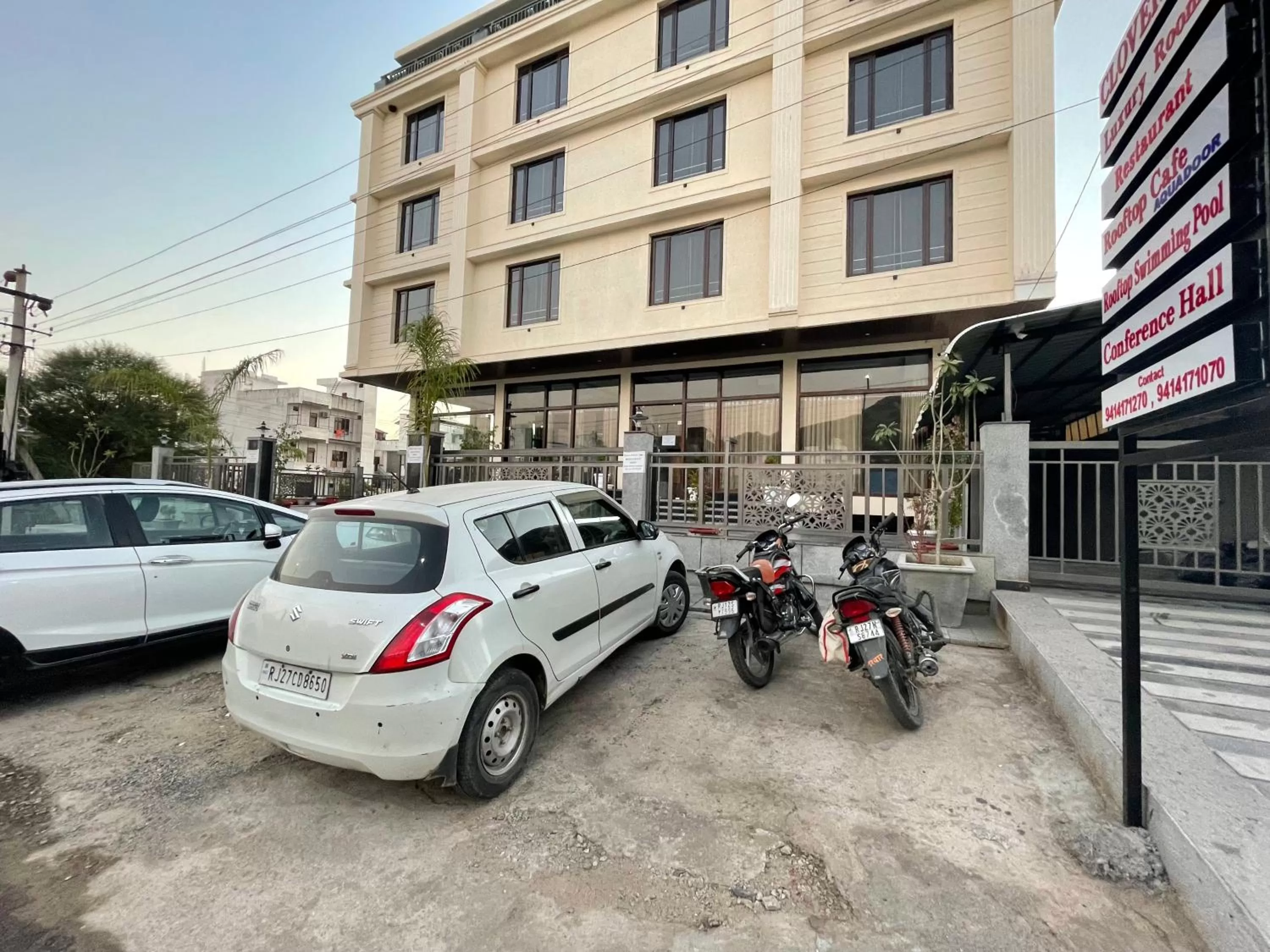 Property building in Clover Inn