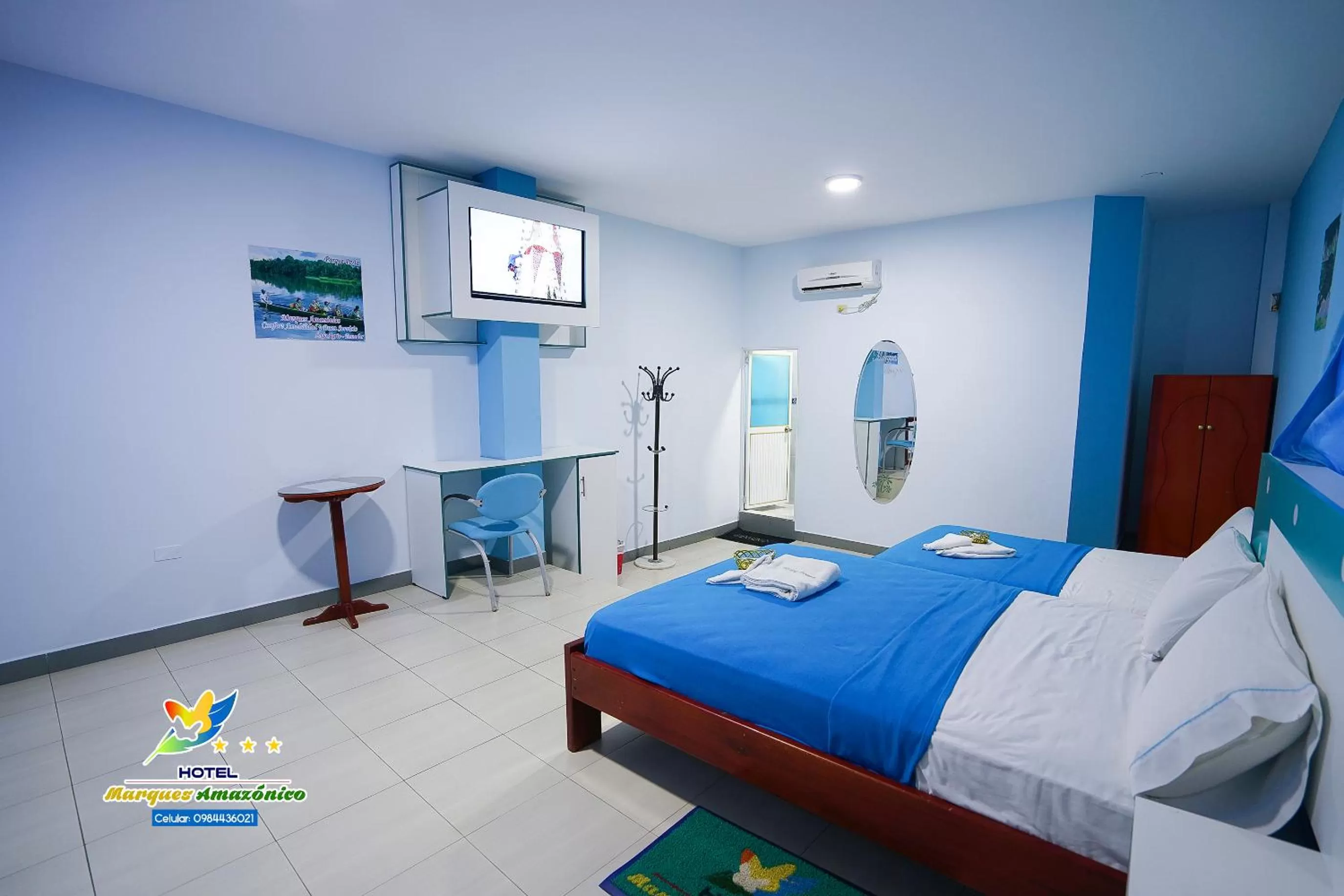 Photo of the whole room, Bed in Hotel Marques Amazonico