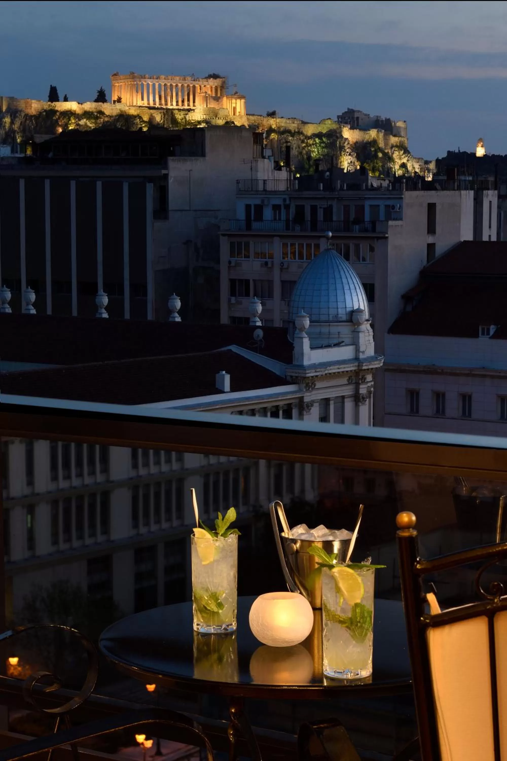 Balcony/Terrace in Titania Hotel