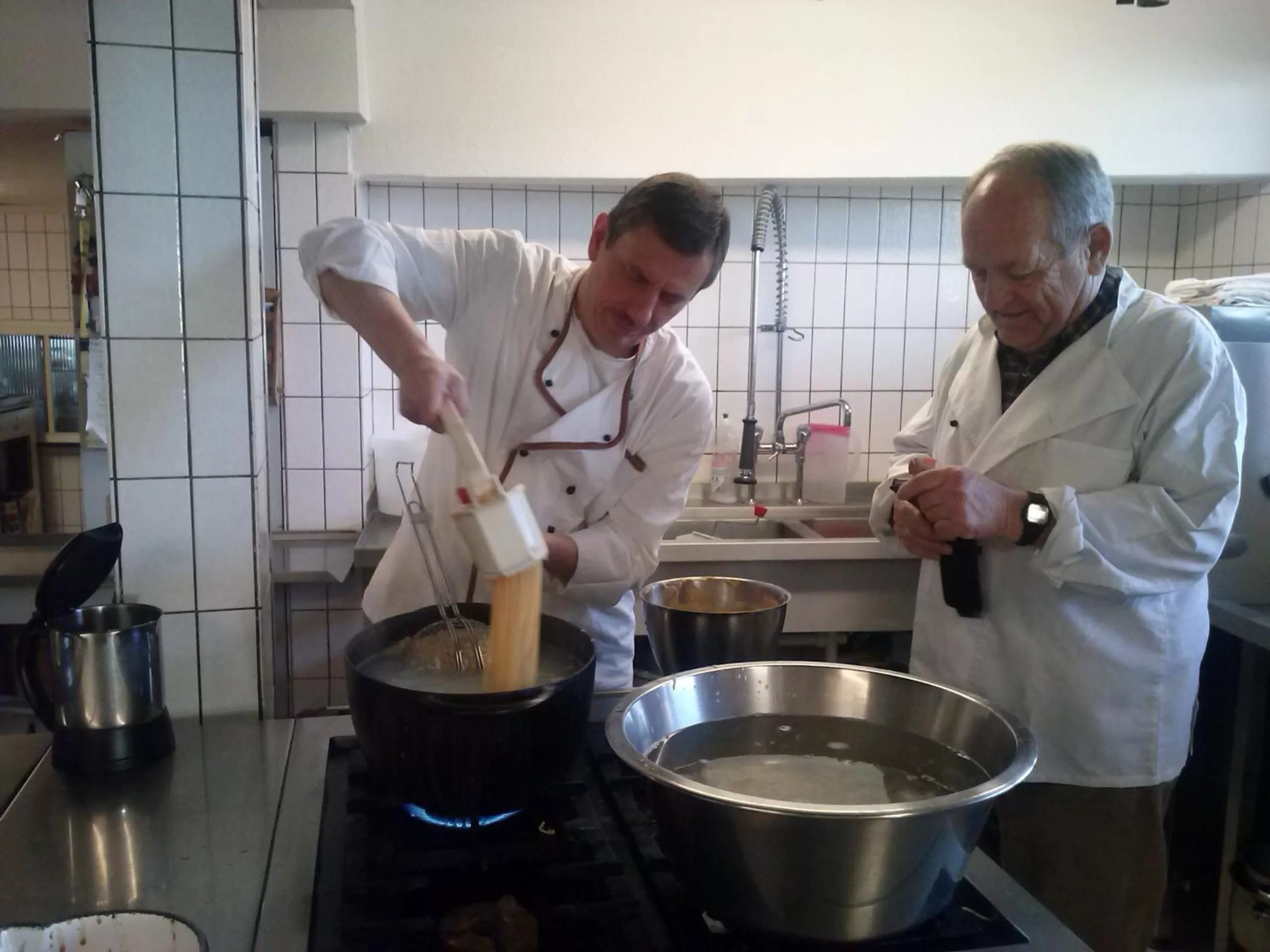 group of guests in Landgasthof Anker