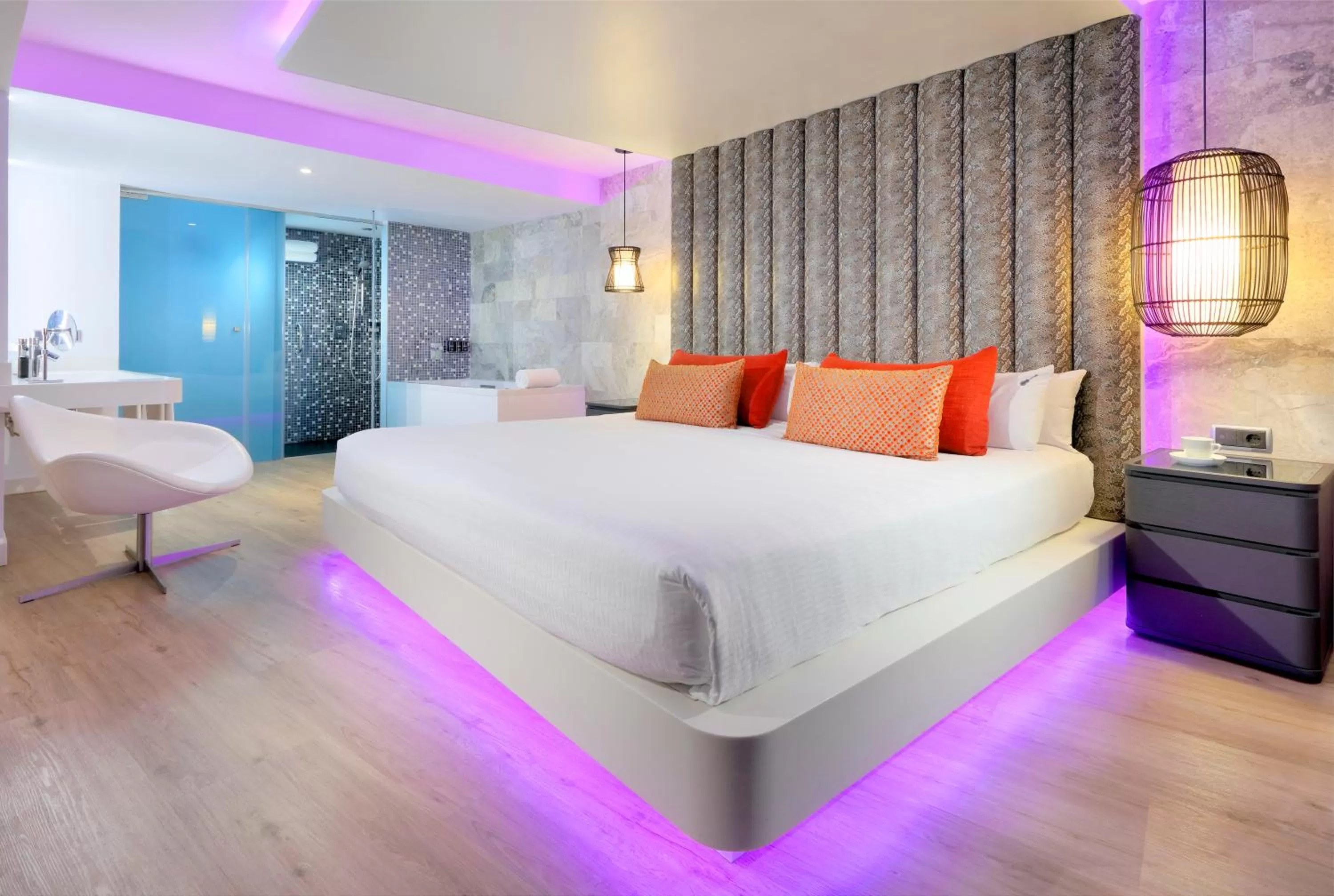 Bed in Hard Rock Hotel Ibiza