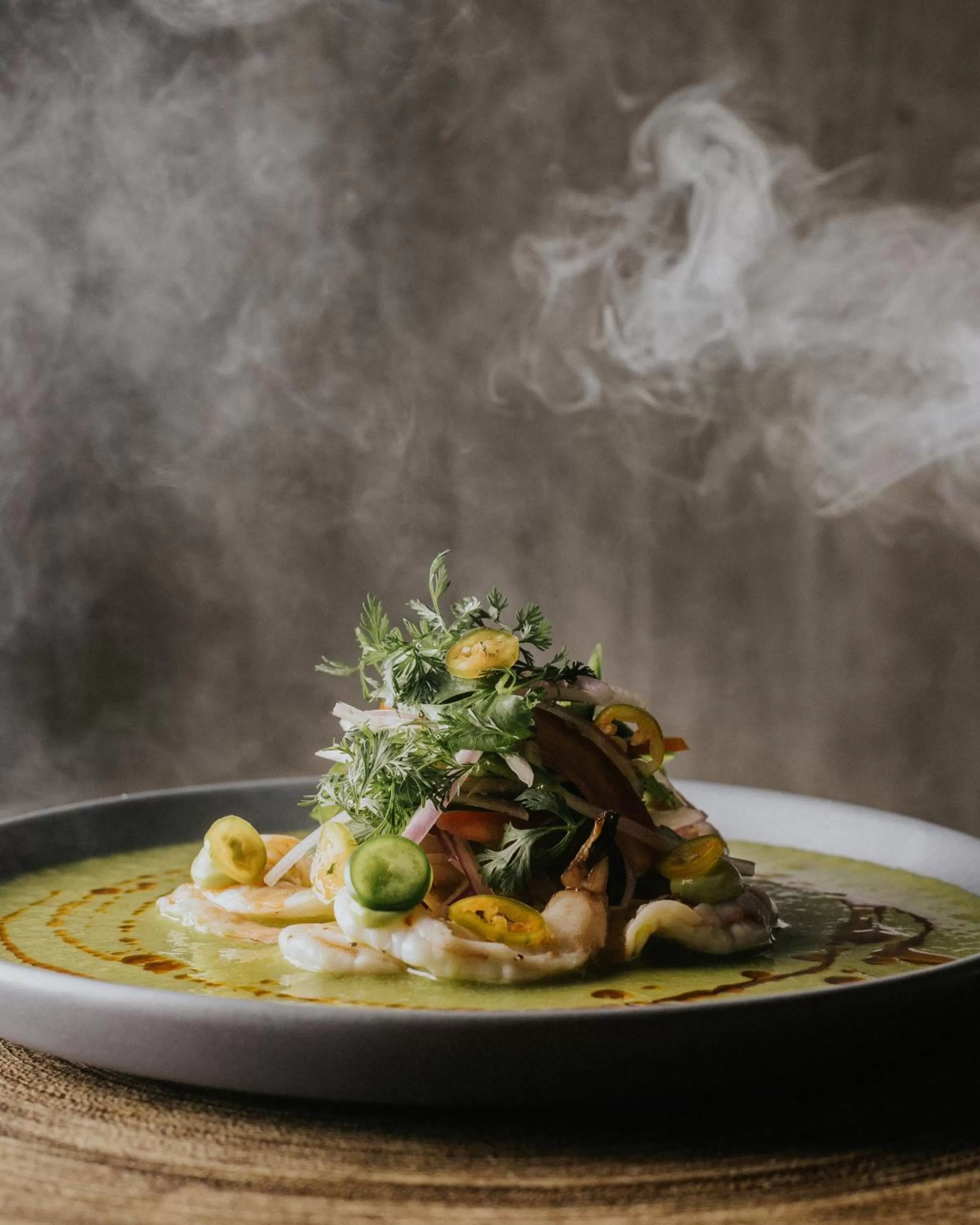 Dinner in Hotel Muaré Tulum Wellness and Spa