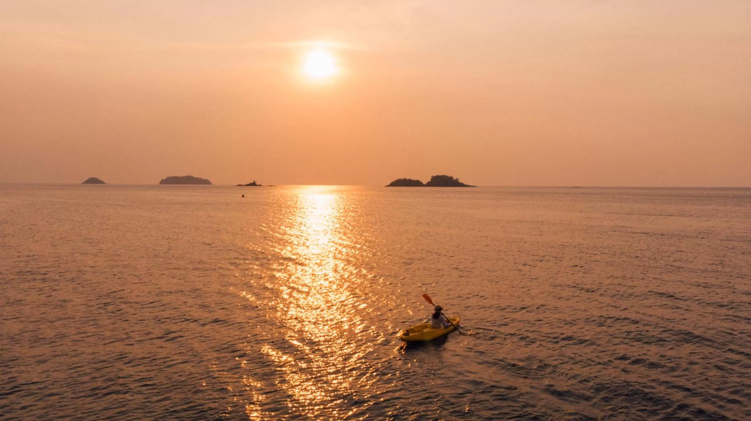 Sunset in VAYNA Boutique Koh Chang