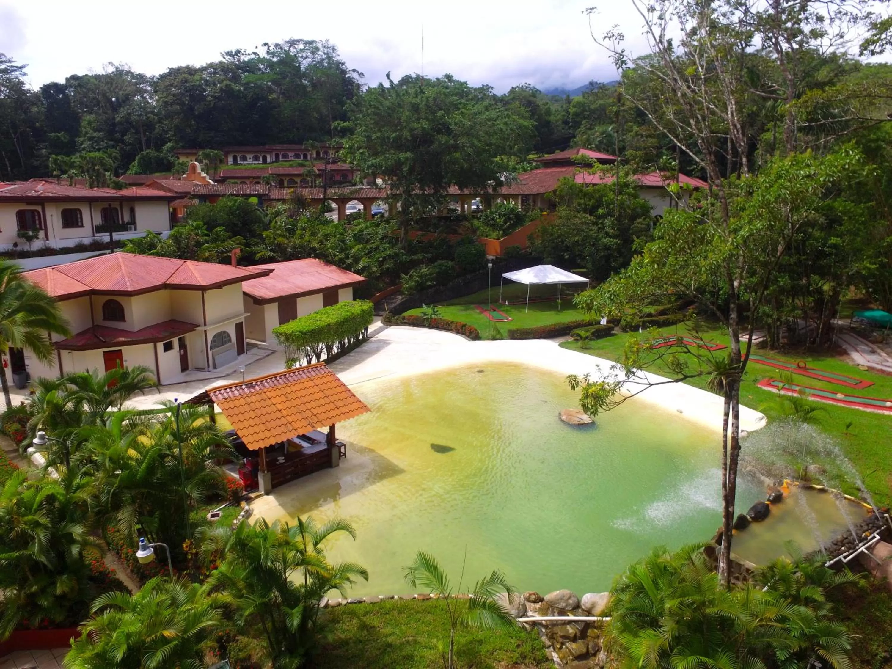 Swimming pool in El Tucano Resort & Thermal Spa