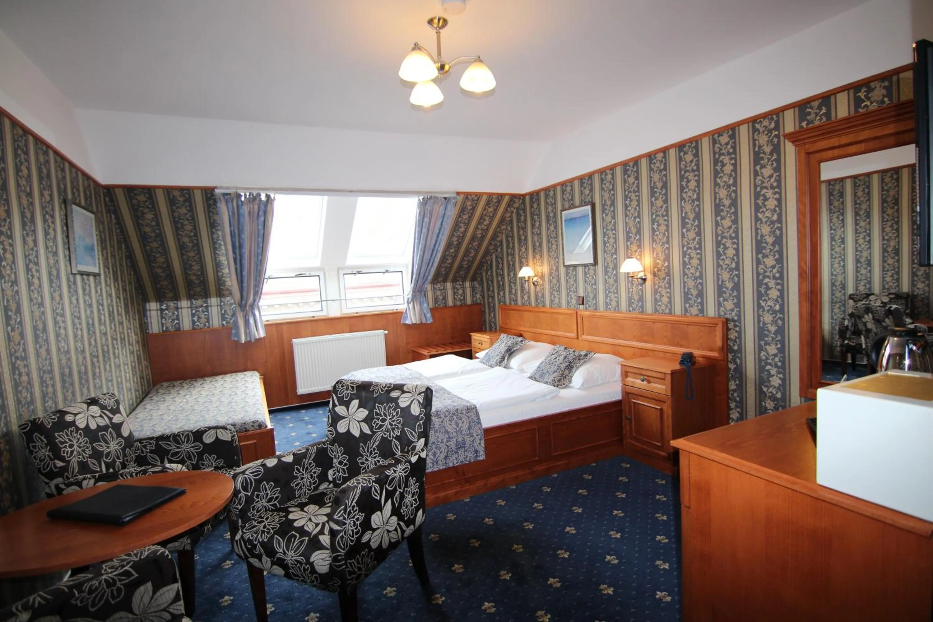 Bedroom, Bed in Old Prague Hotel