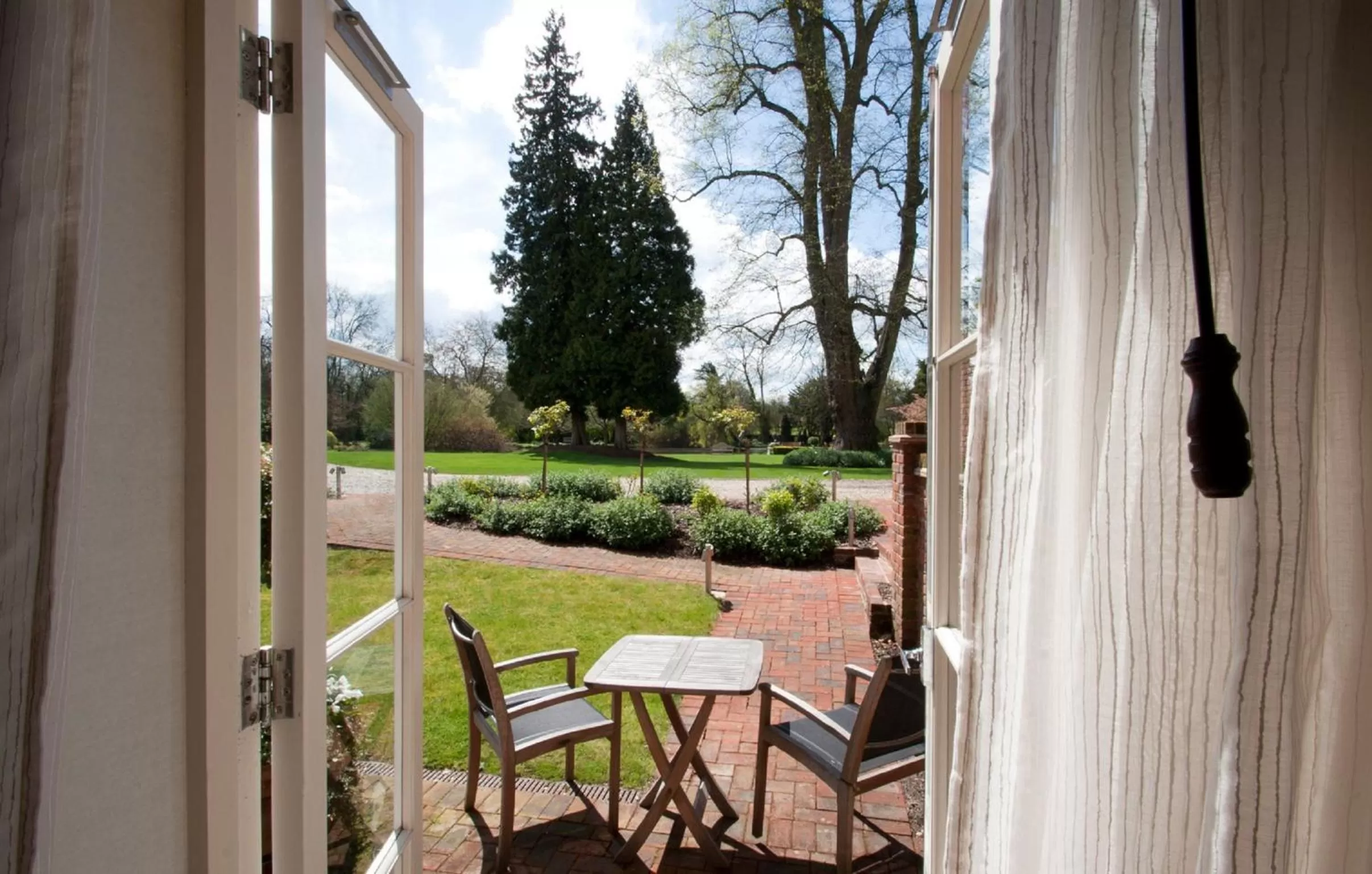 Balcony/Terrace in St Michael's Manor Hotel - St Albans