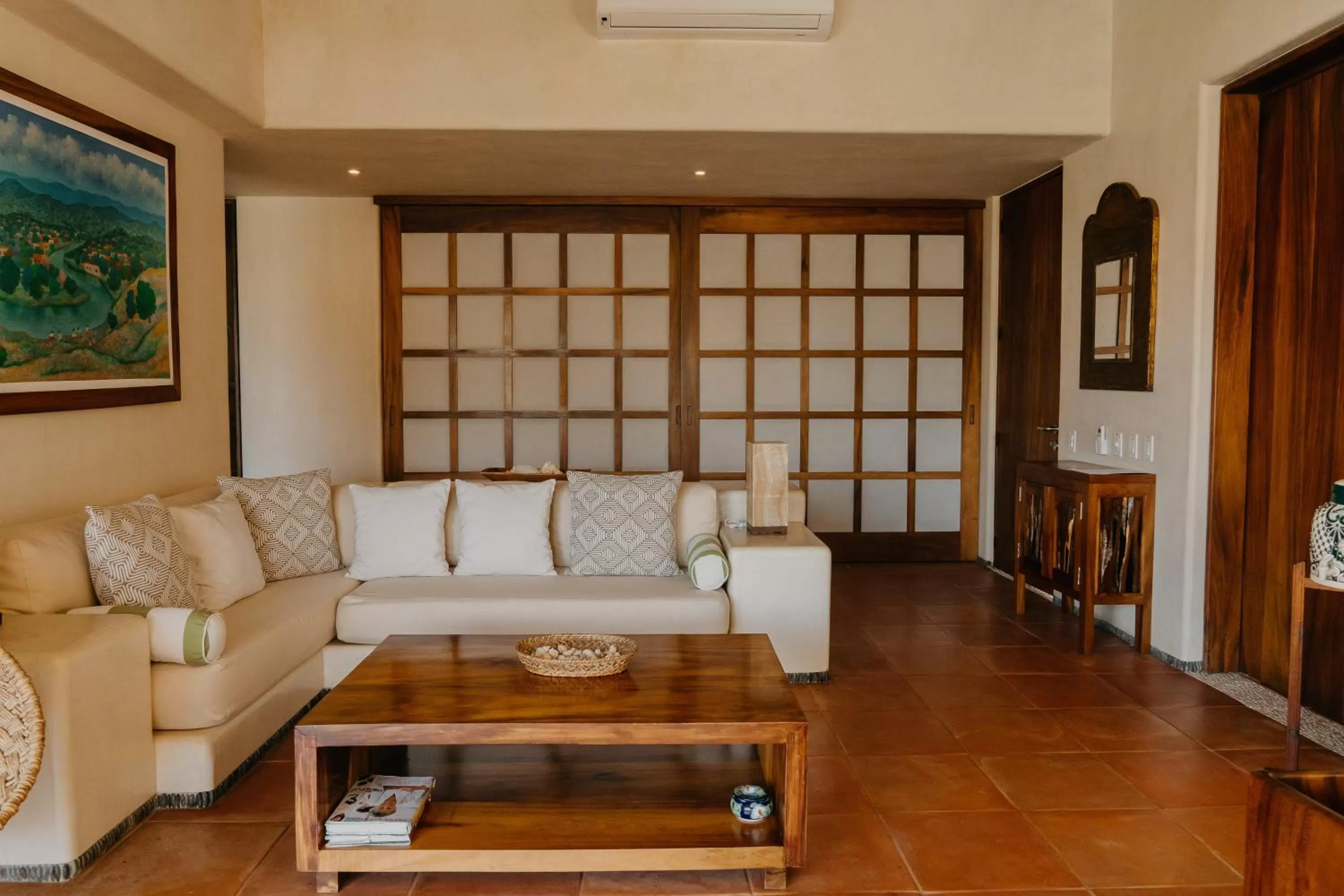 Living room in Las Palmas Luxury Villas