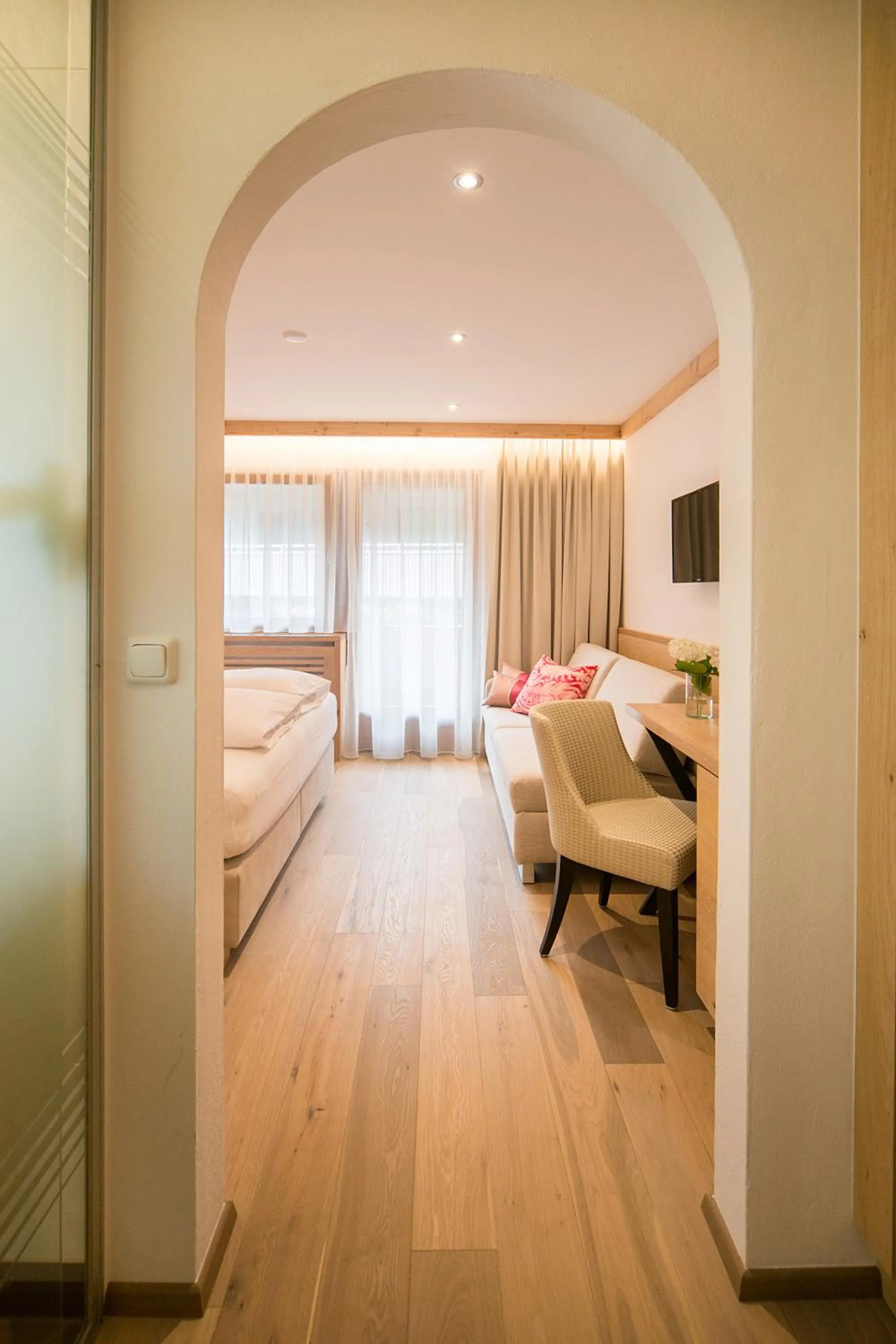 Bedroom, Bed in Hotel Garni Glockenstuhl