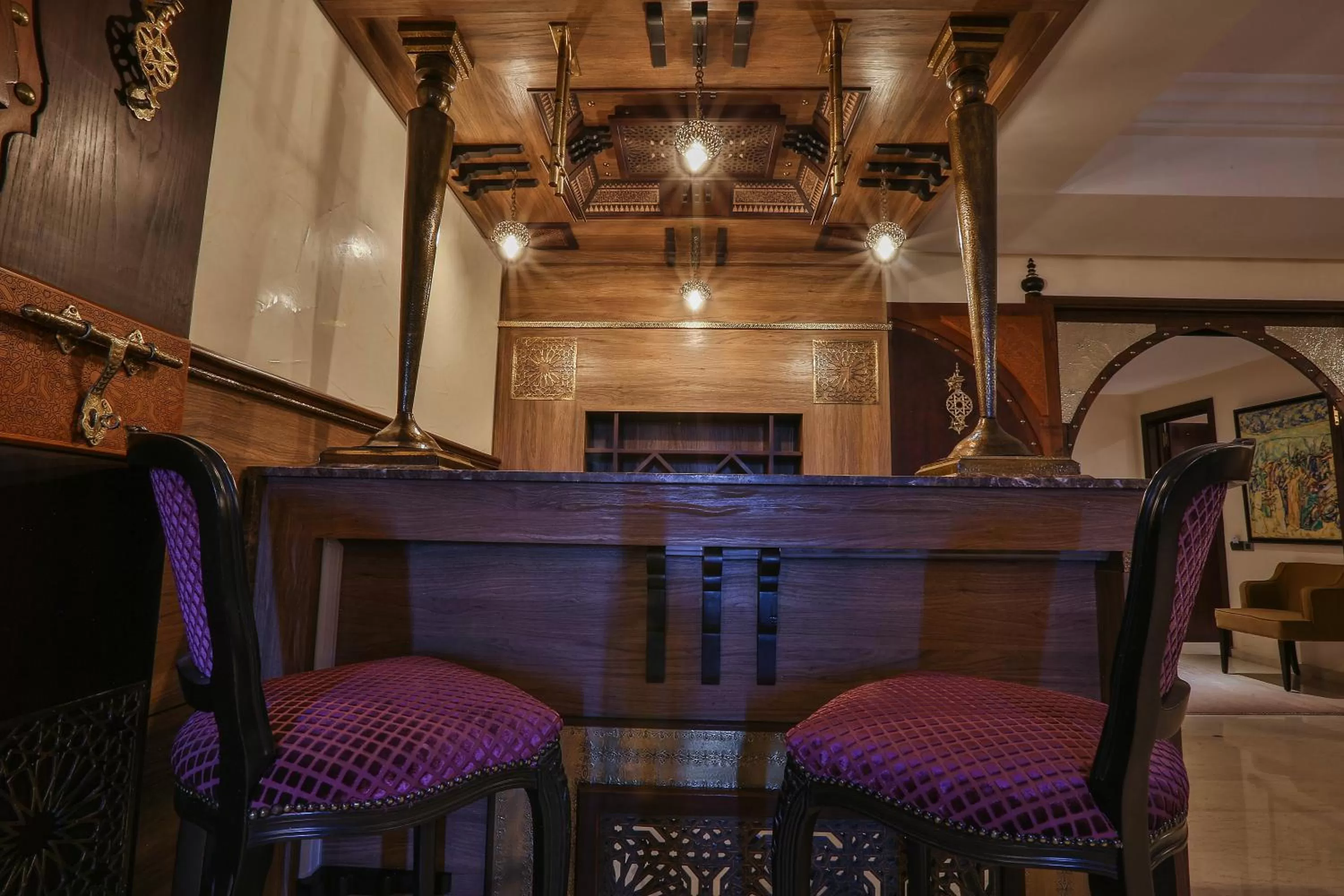 Seating area in Palais Medina Riad Resort