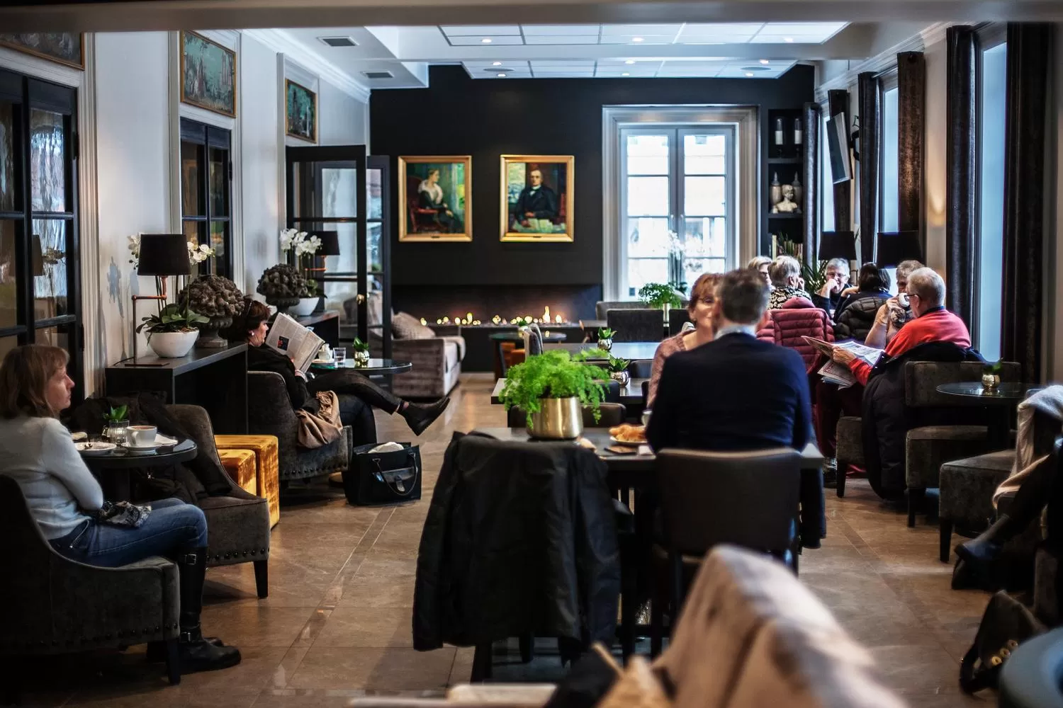 Communal lounge/ TV room in Wilhelmsen House