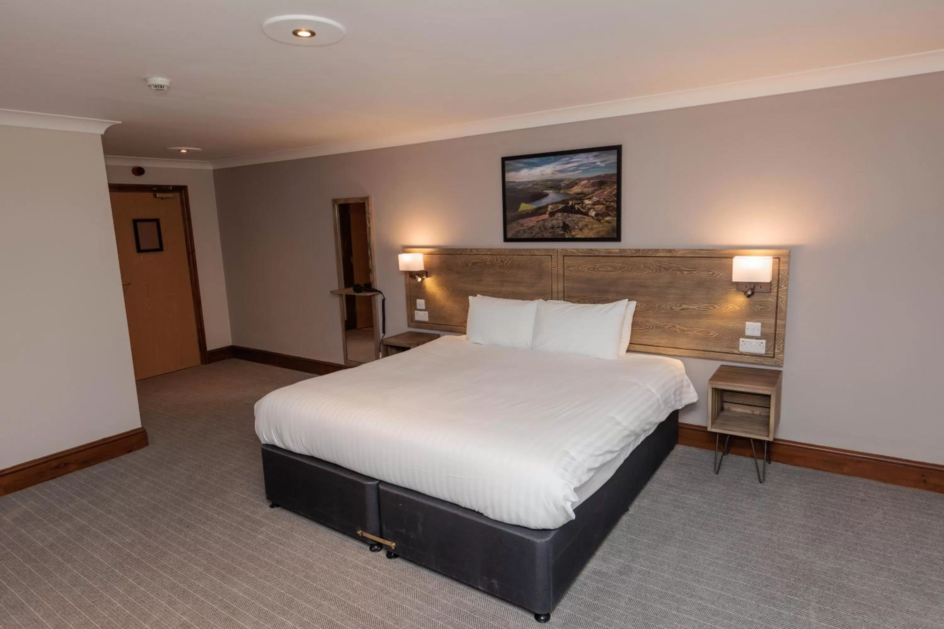 Bedroom, Bed in Boundary, Alfreton by Marston's Inns