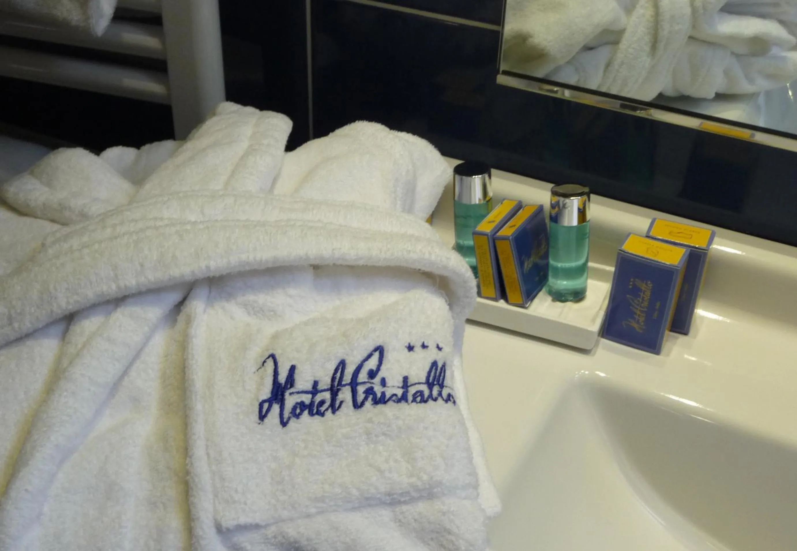 Property logo or sign in Hotel Cristallo