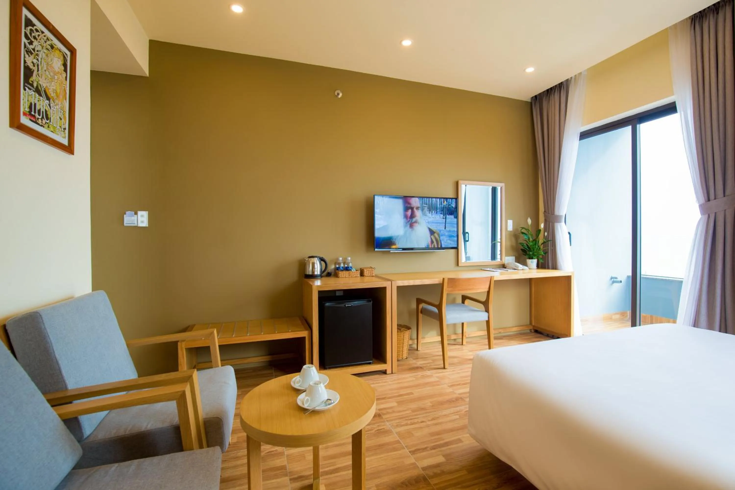TV and multimedia, Bed in Gaia Hotel Phu Quoc