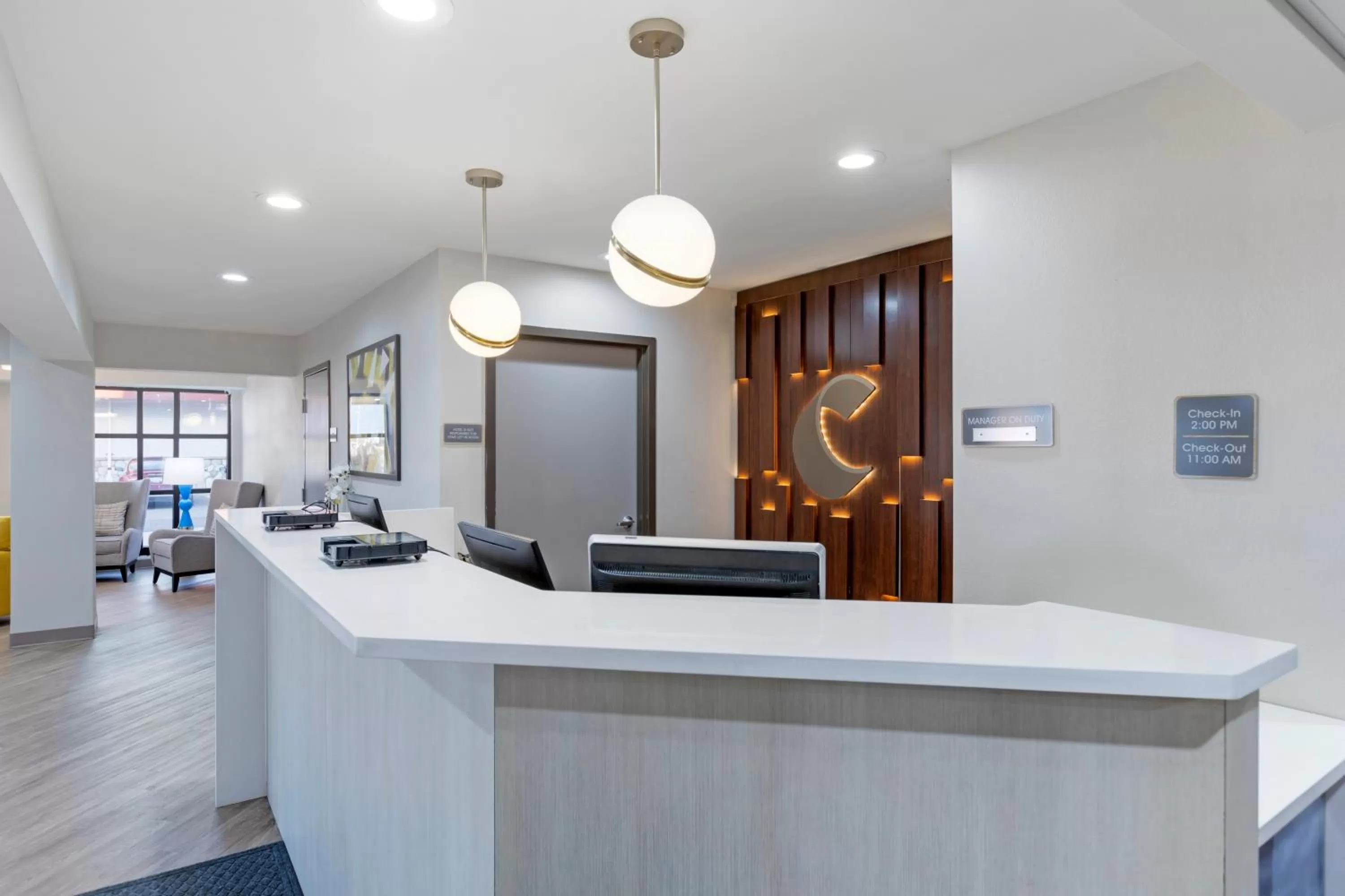 Lobby or reception in Comfort Inn Detroit - Troy