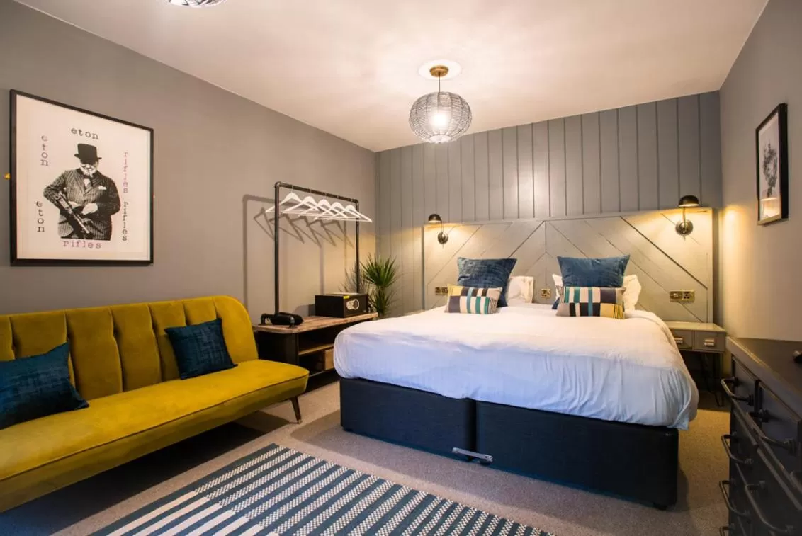 Bed in The Lodge Duxford