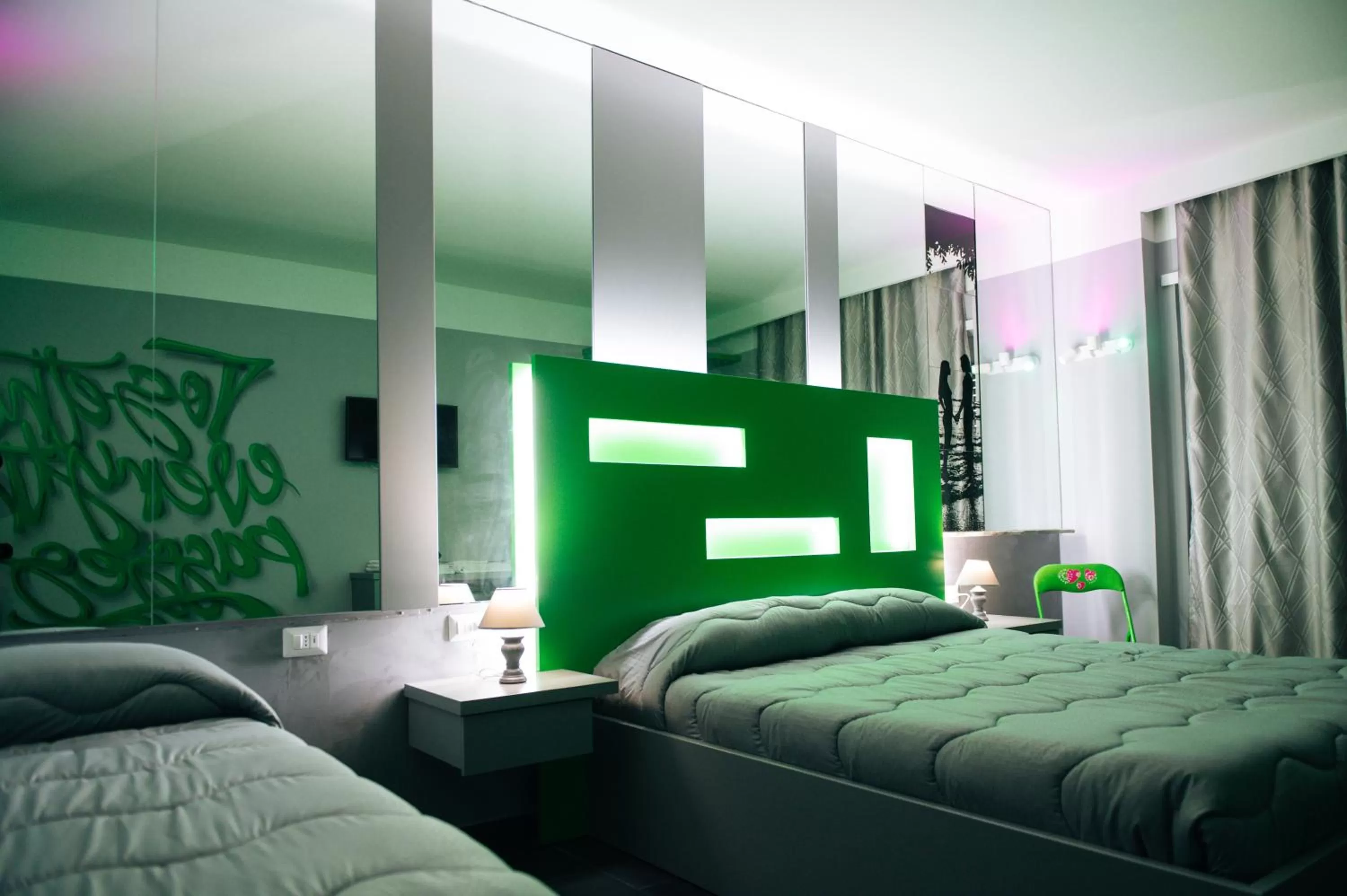 Bed in Dream B&B Roma