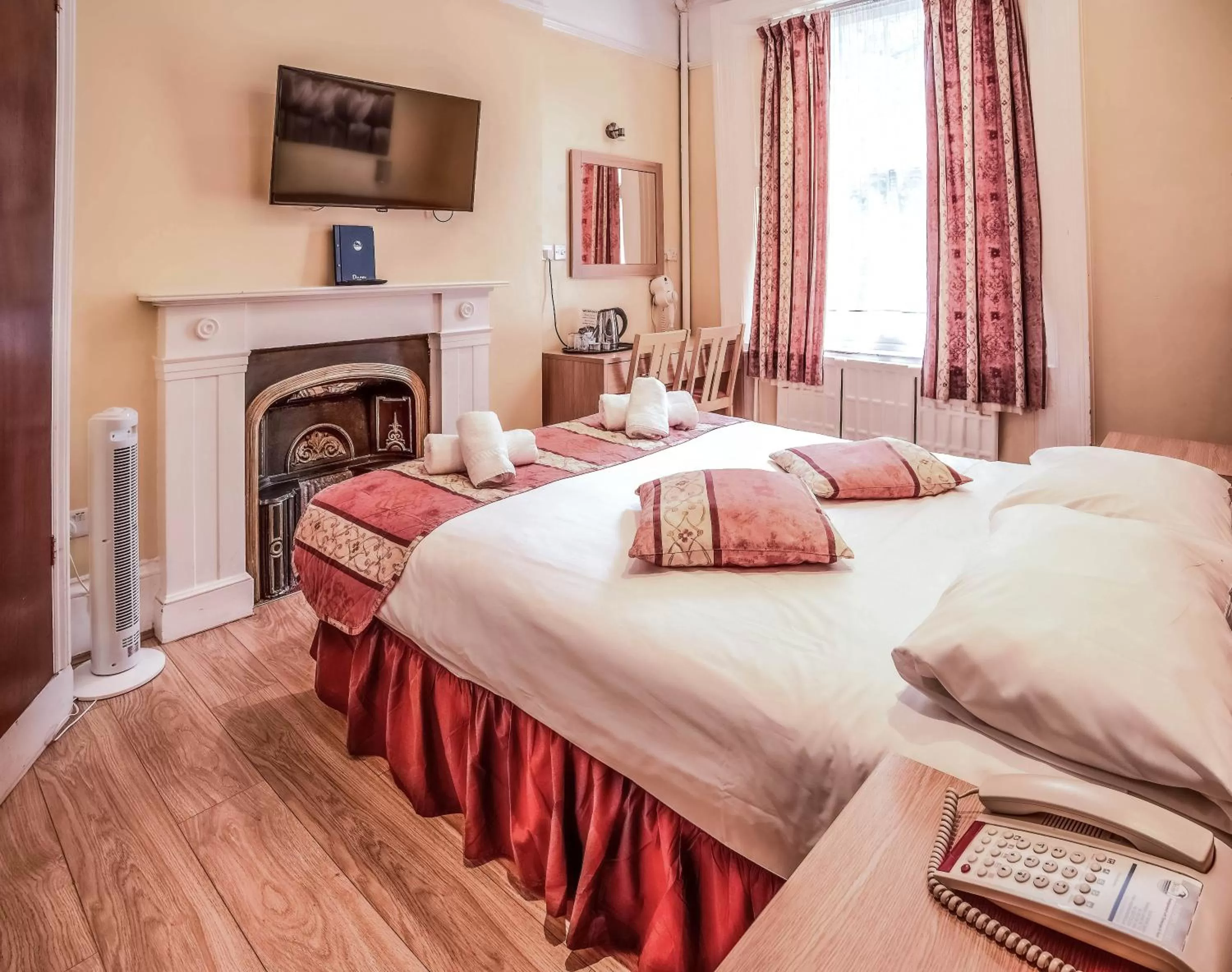 Bed in Dolphin Hotel