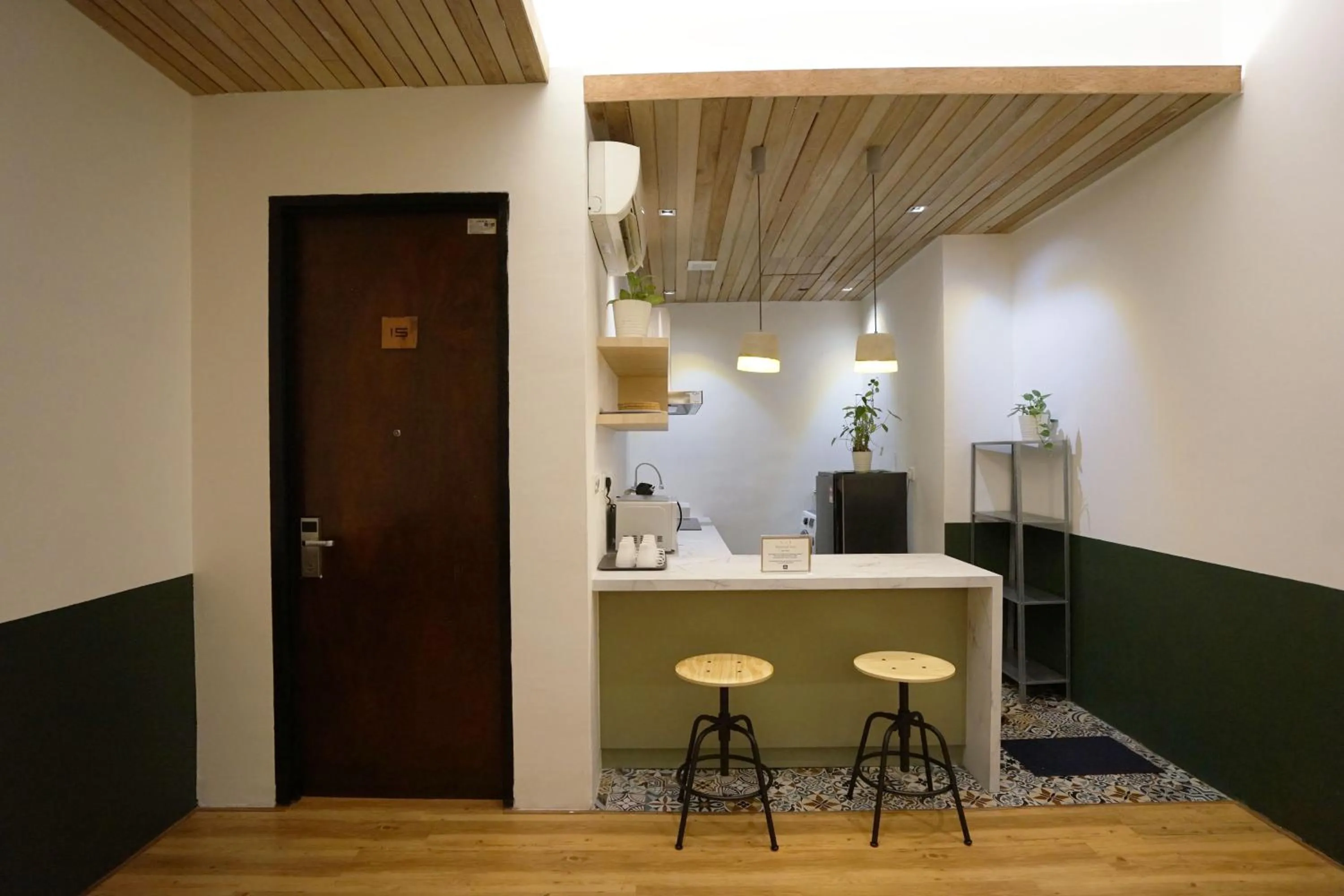 Kitchen or kitchenette in Chaos Boutique Hotel Kuala Lumpur