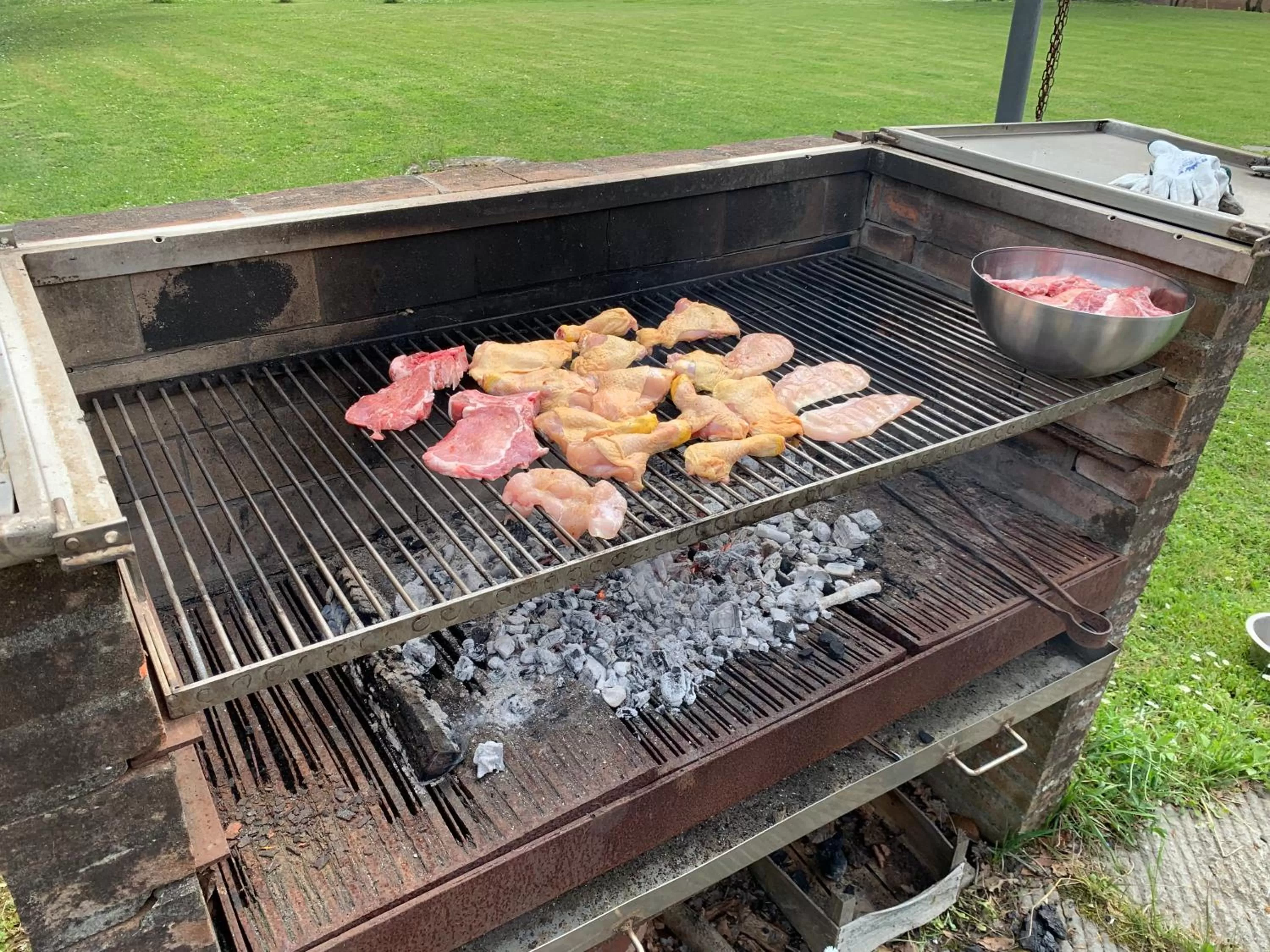 BBQ facilities in B&B La Fornace del Sole