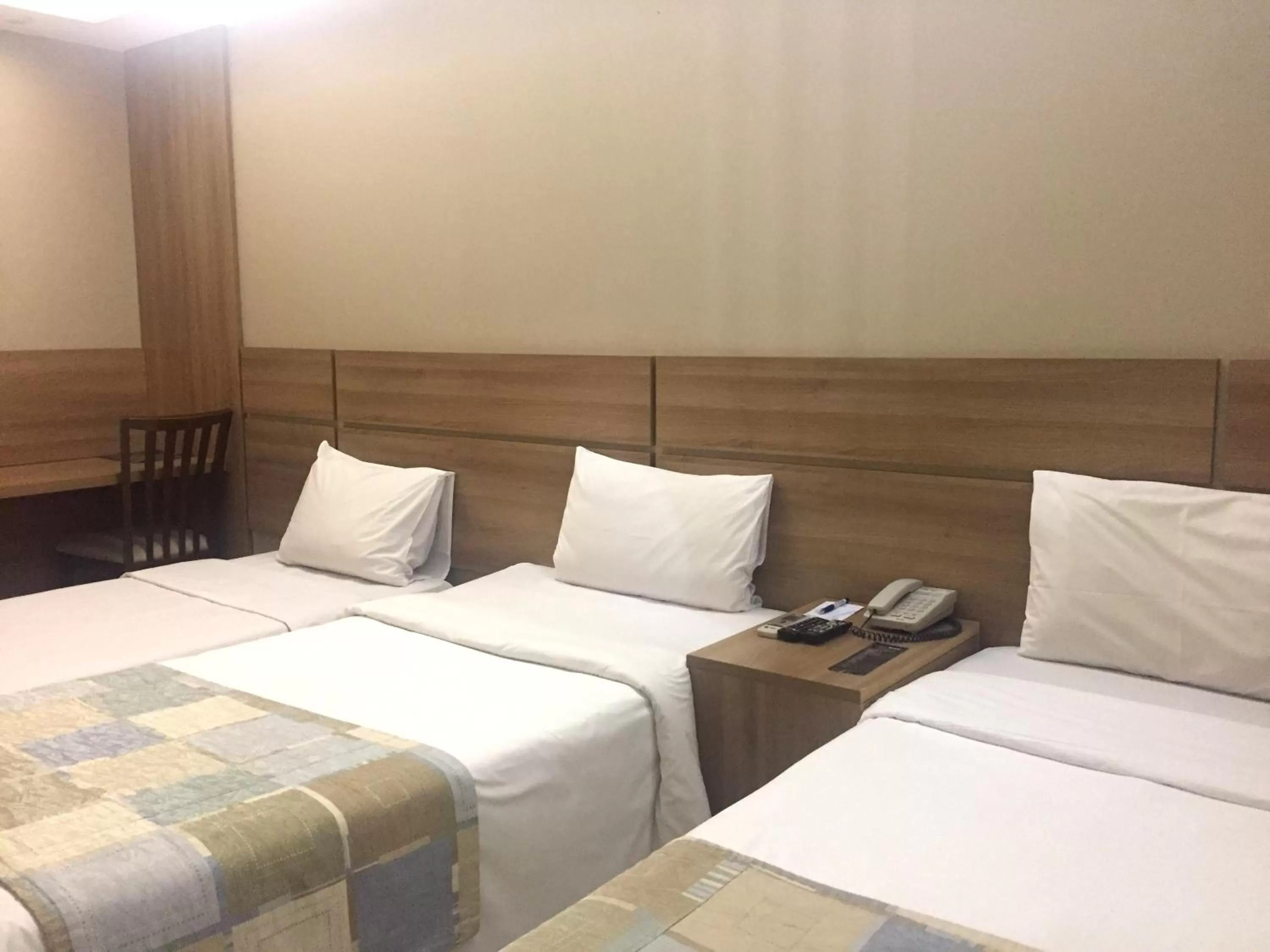 Bed in Plaza Bittar Hotel