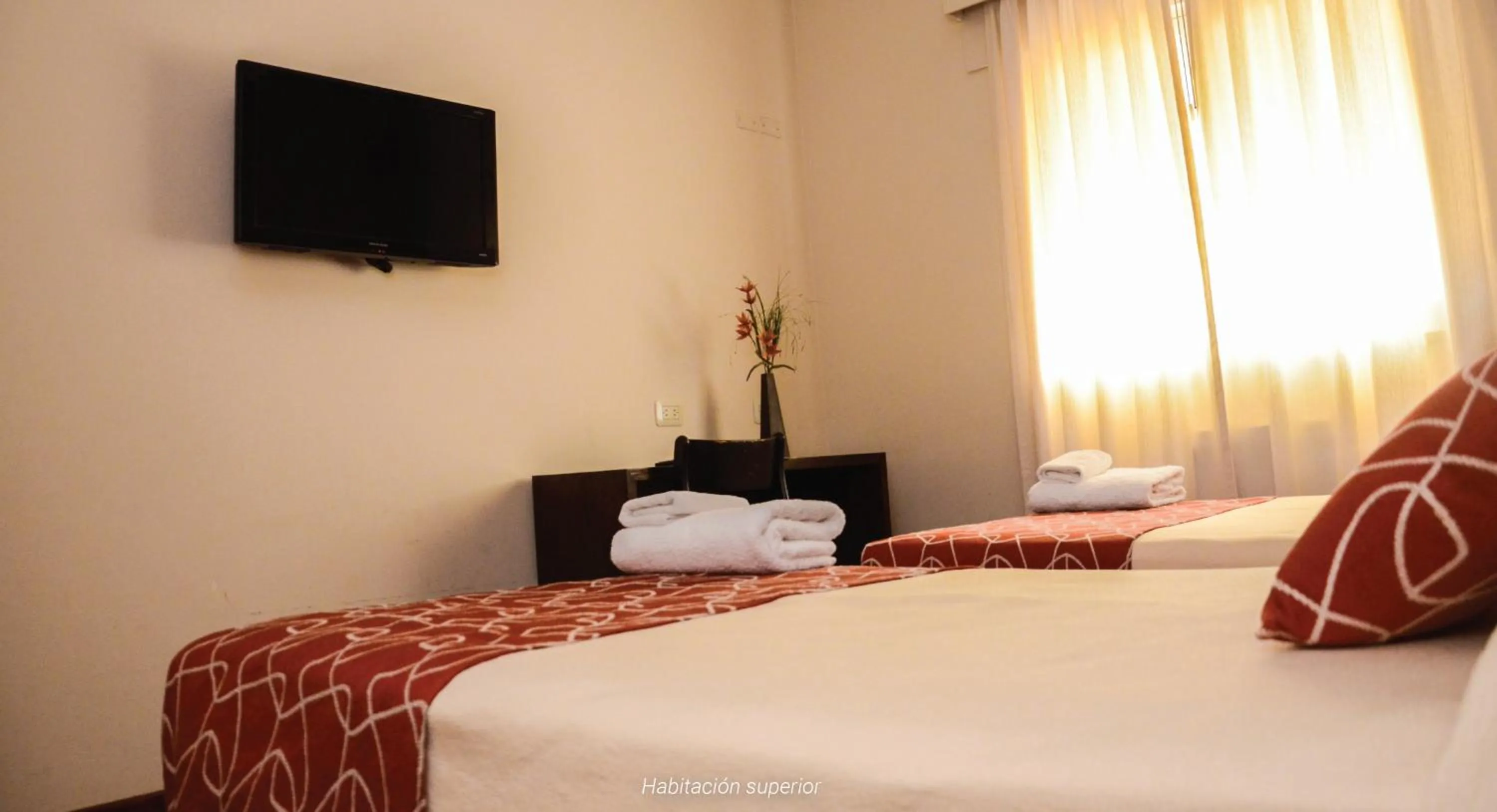 Bed in Hotel Premier