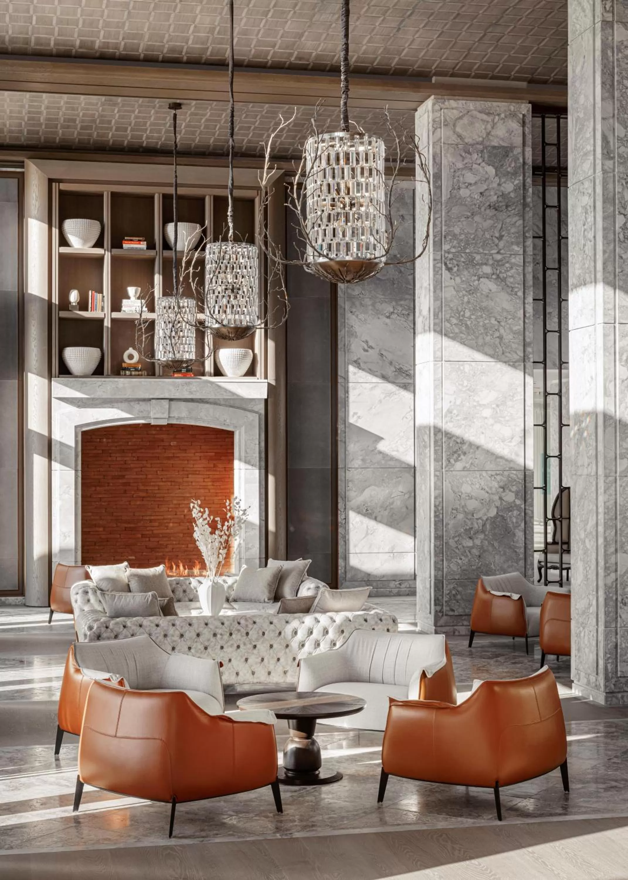 Lobby or reception in One&Only Portonovi