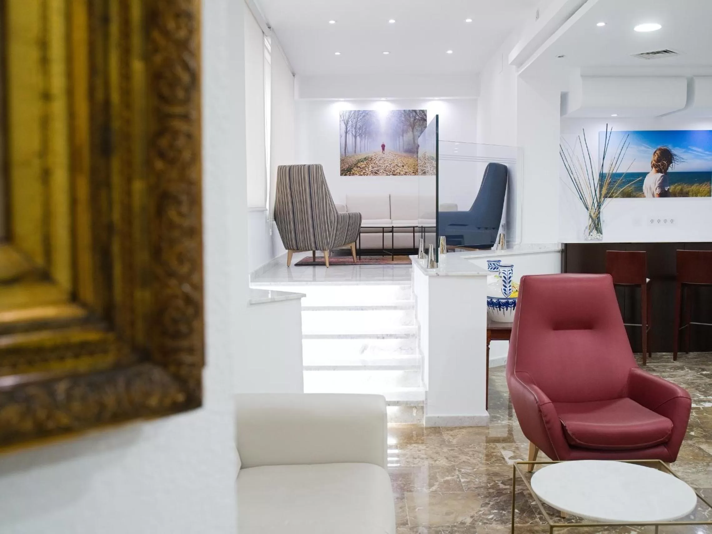 Living room in Hotel Pasarela